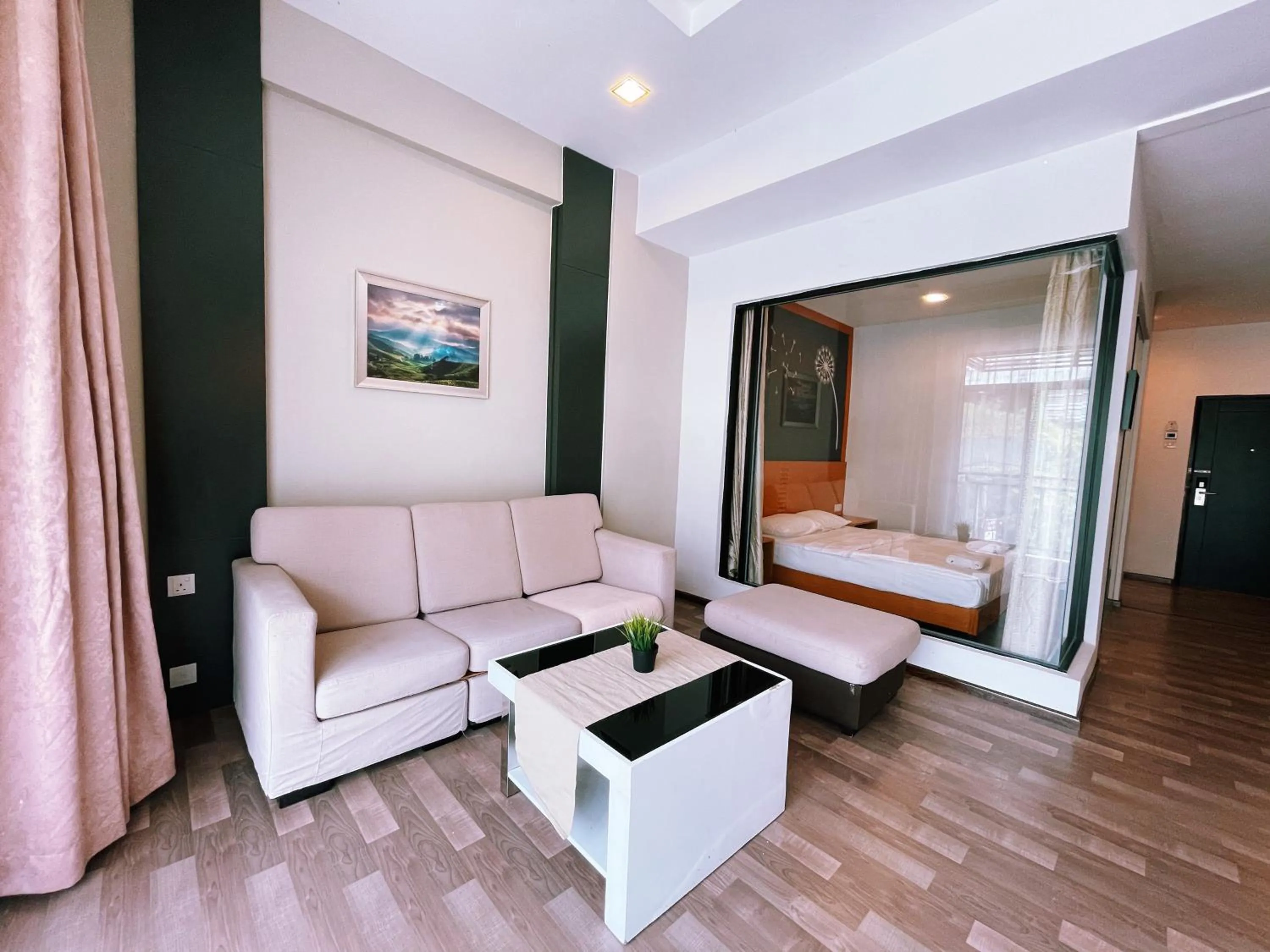 Living room in NOVA Apartment at Cameron