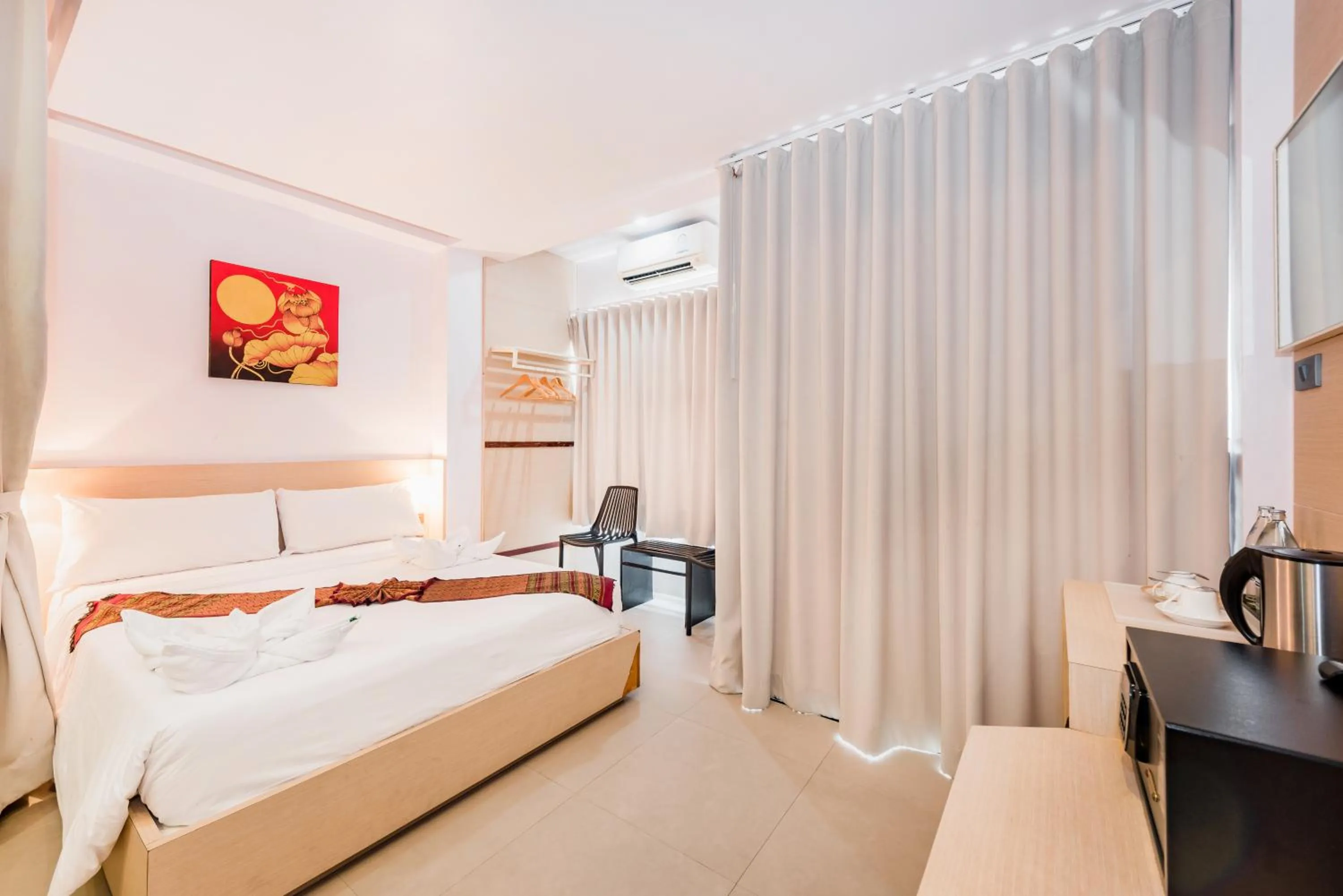 View (from property/room), Bed in My Hotel Phuket