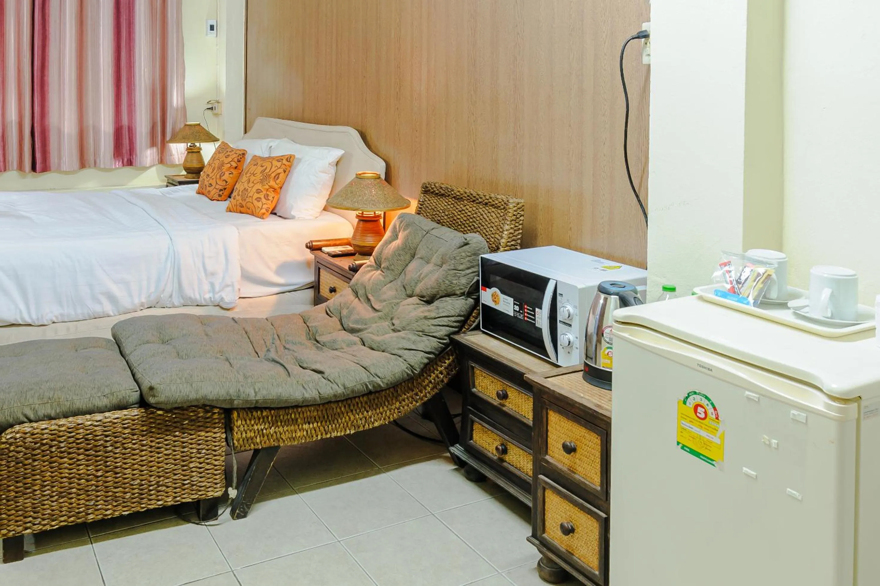 Bed in High5 Guesthouse