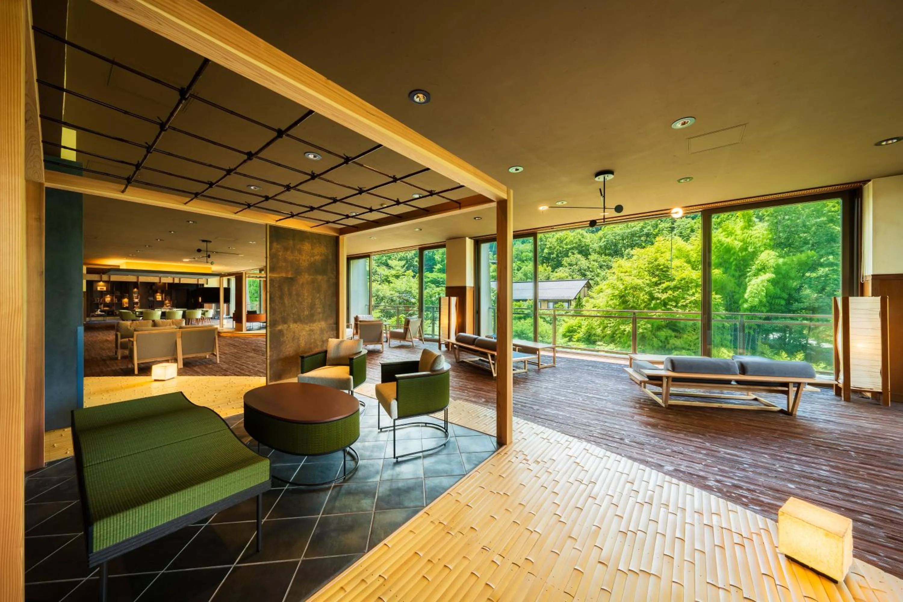 Lobby or reception in Yukyo no Hibiki Yusai