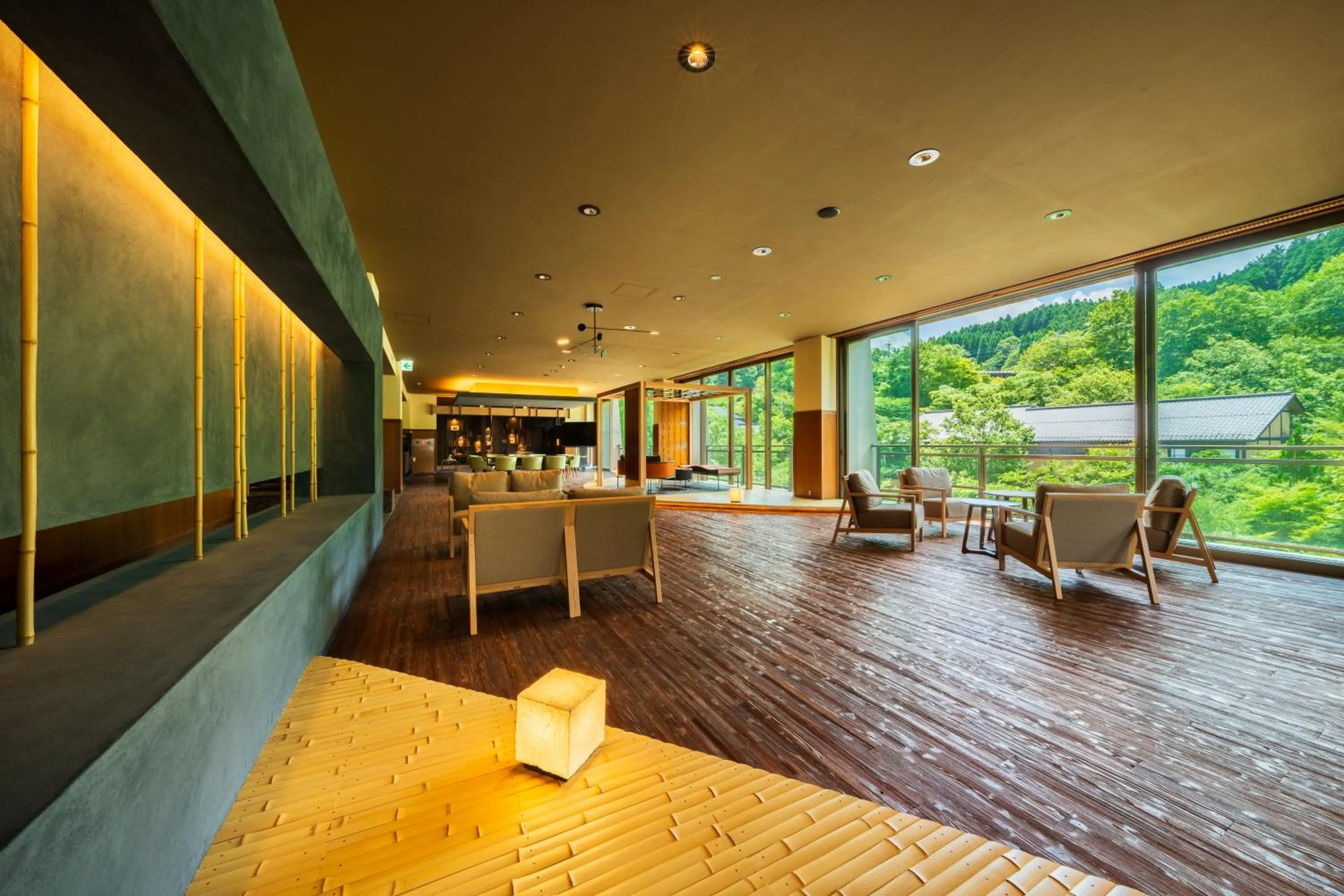 Lobby or reception in Yukyo no Hibiki Yusai