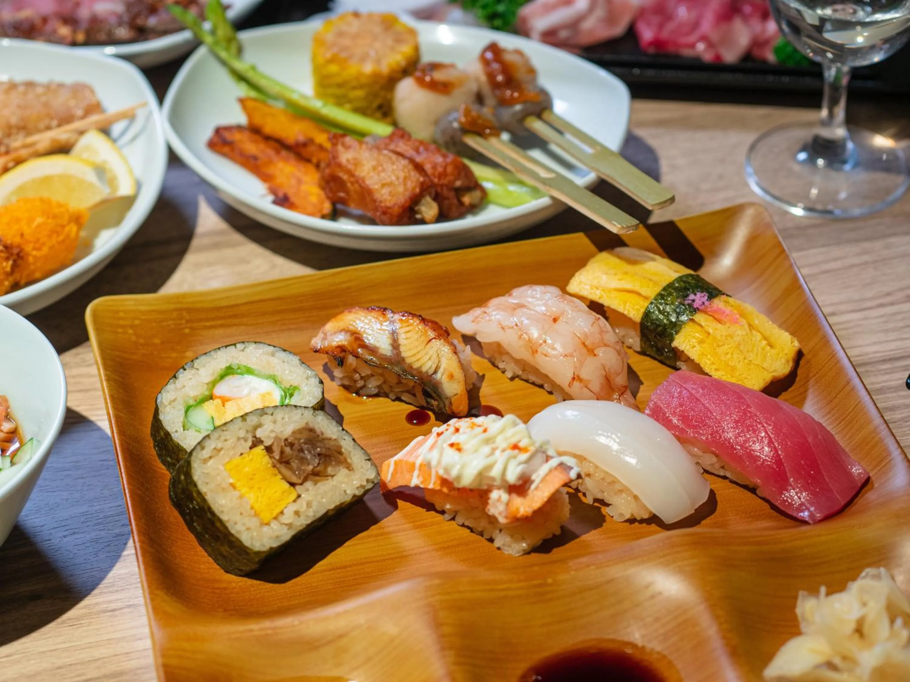 Dinner in Yukyo no Hibiki Yusai