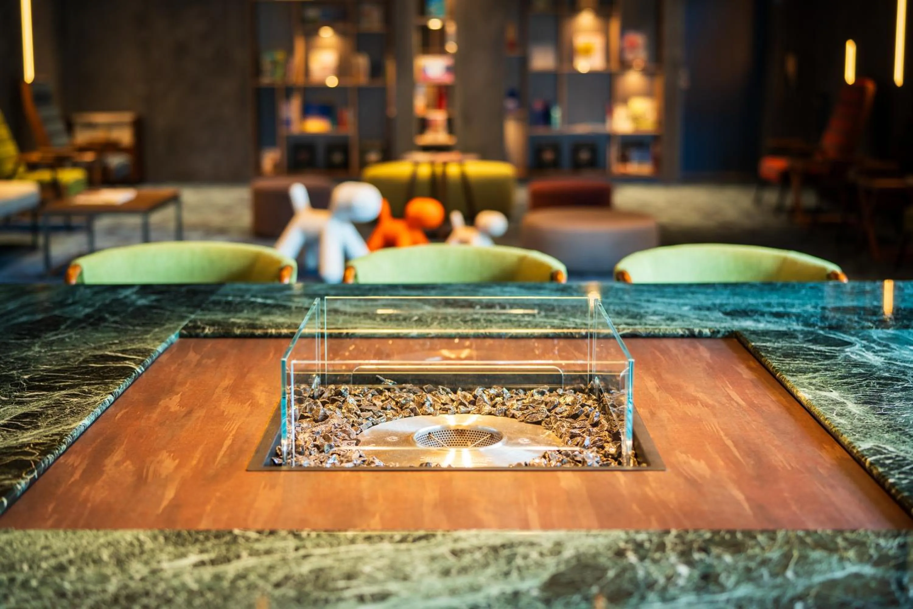 Lobby or reception in Yukyo no Hibiki Yusai