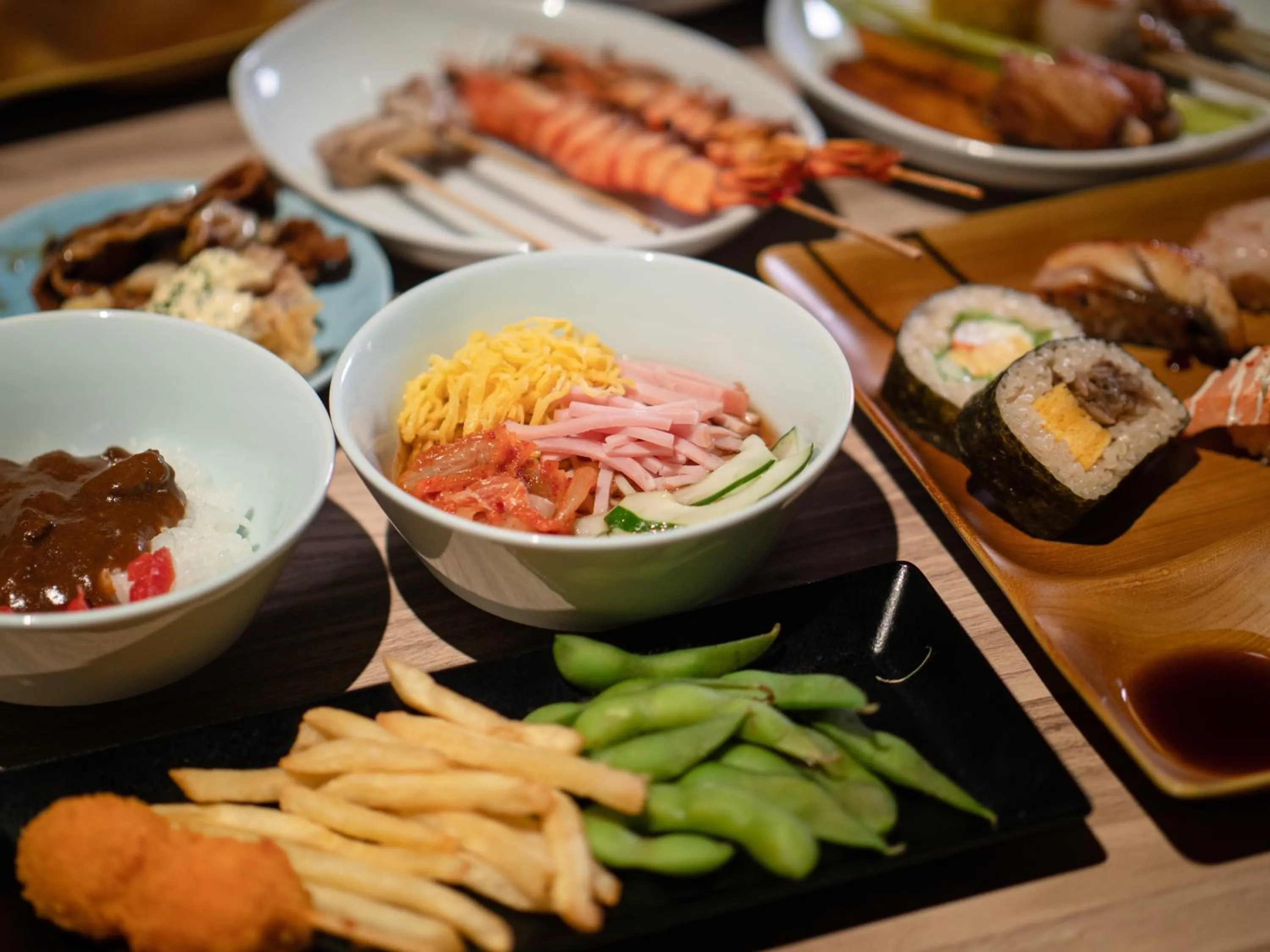 Dinner in Yukyo no Hibiki Yusai