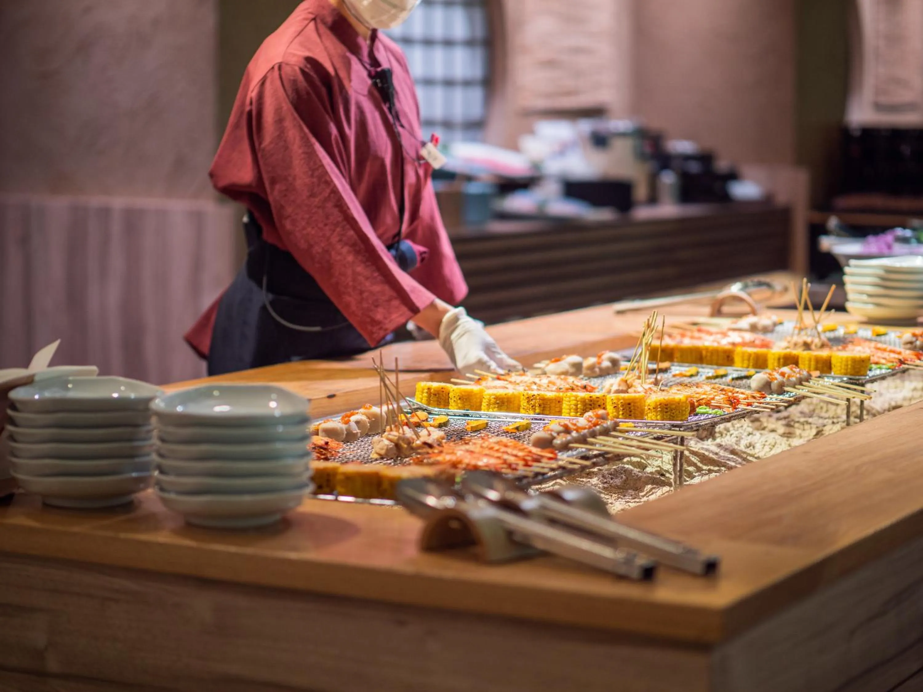 Dinner in Yukyo no Hibiki Yusai