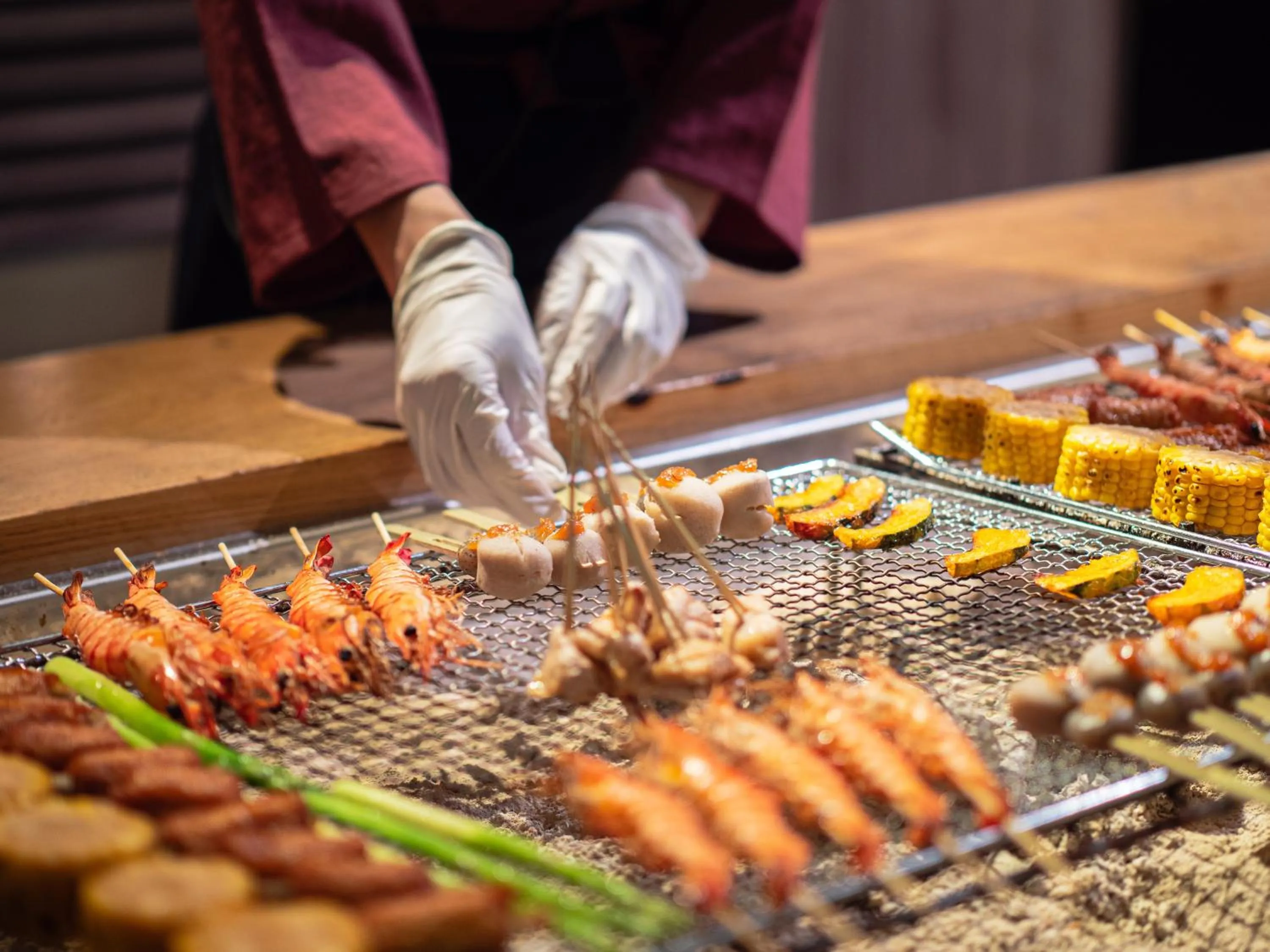 Dinner in Yukyo no Hibiki Yusai