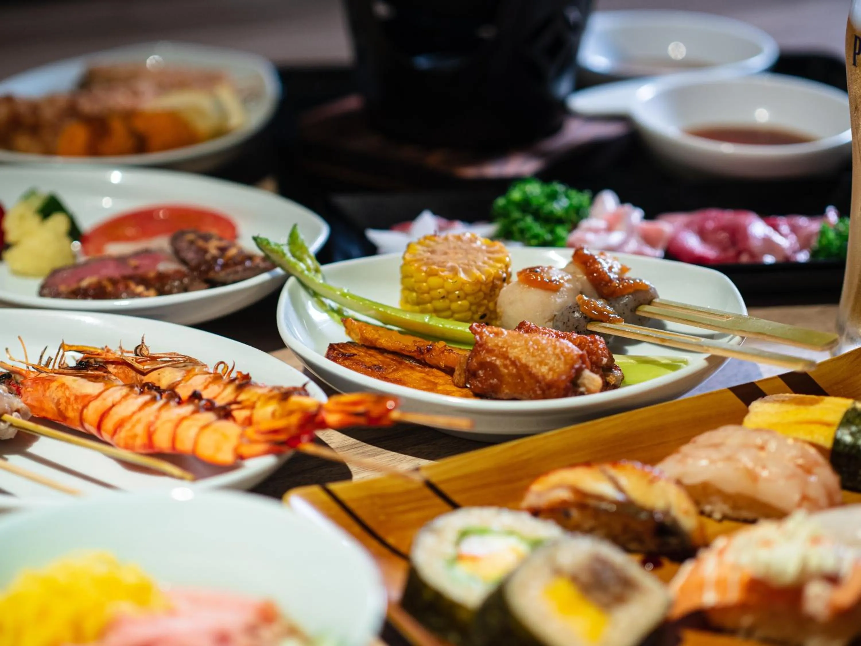 Dinner in Yukyo no Hibiki Yusai