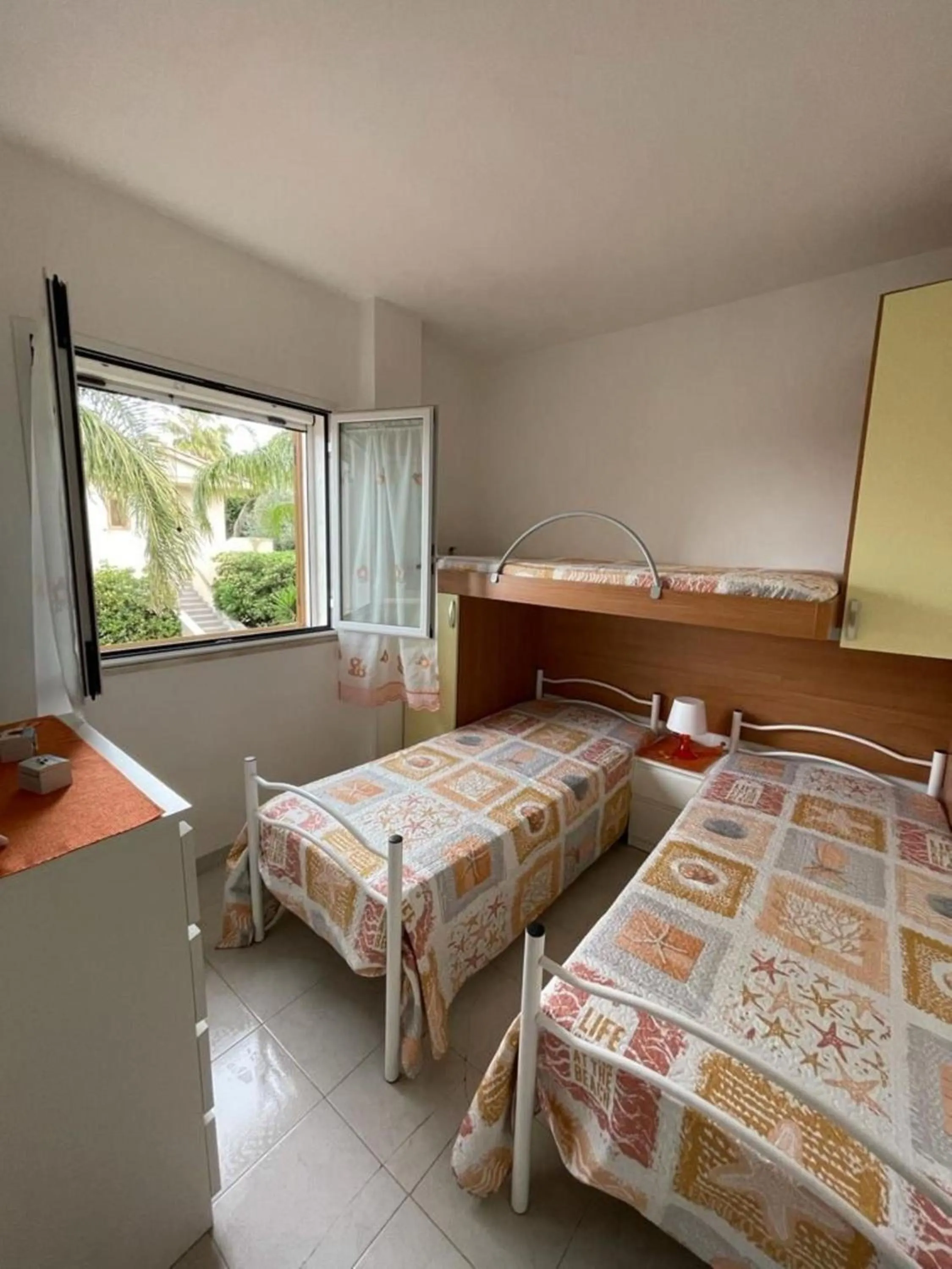 Bed in Casavacanzekastalia Resort