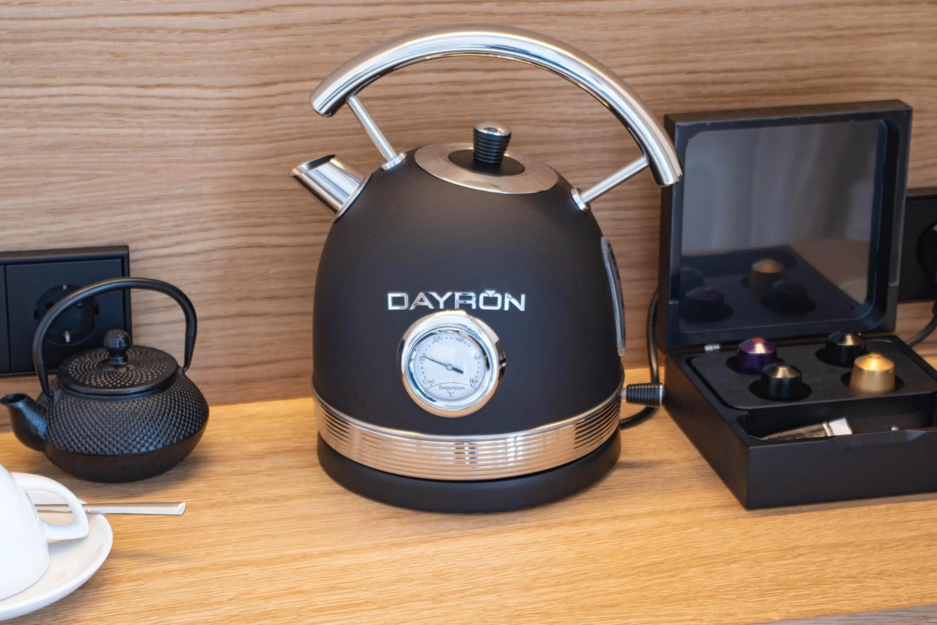 Coffee/tea facilities in Fincahotel Treurer - Olive Grove & Grand House - Adults Only