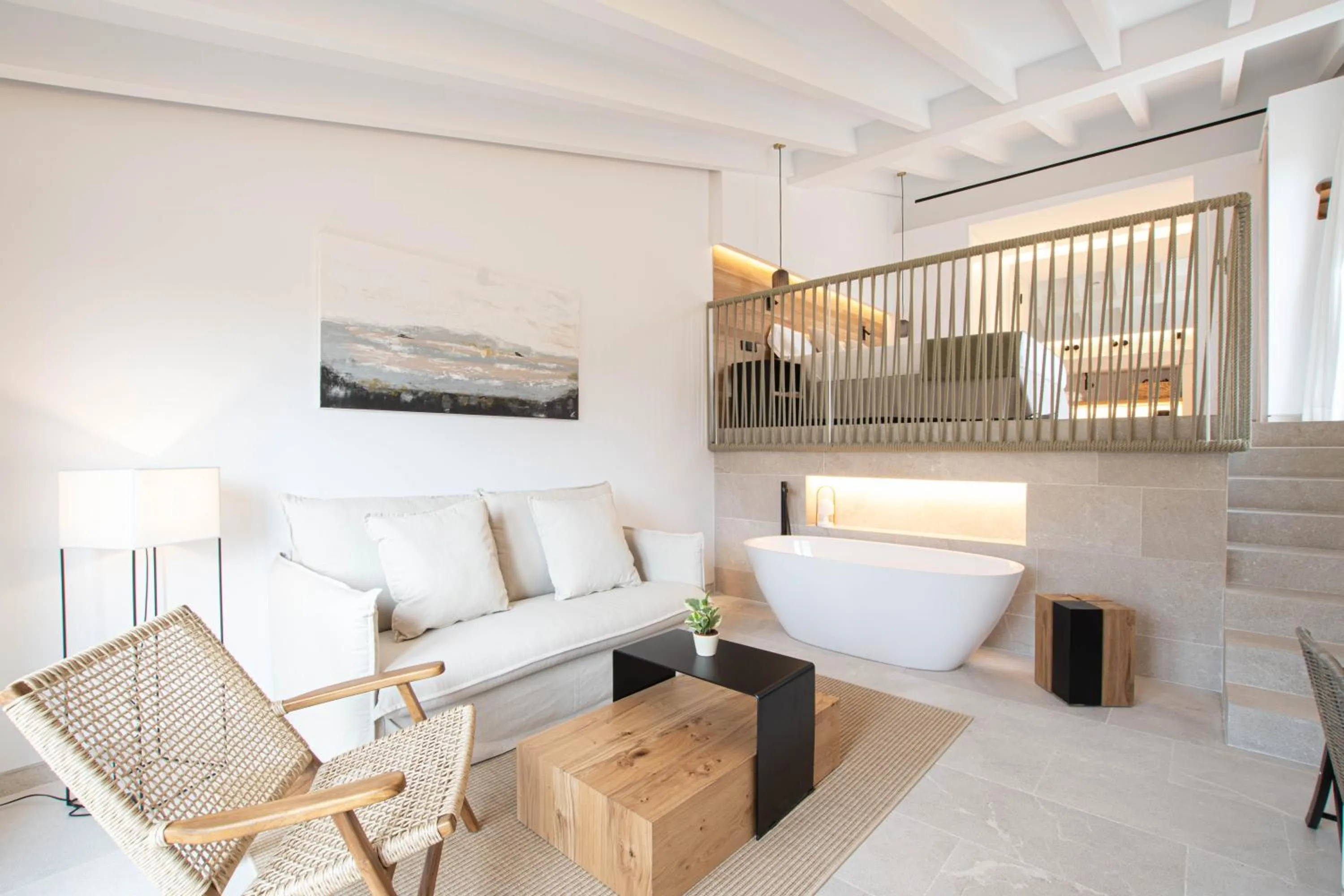 Living room in Fincahotel Treurer - Olive Grove & Grand House - Adults Only