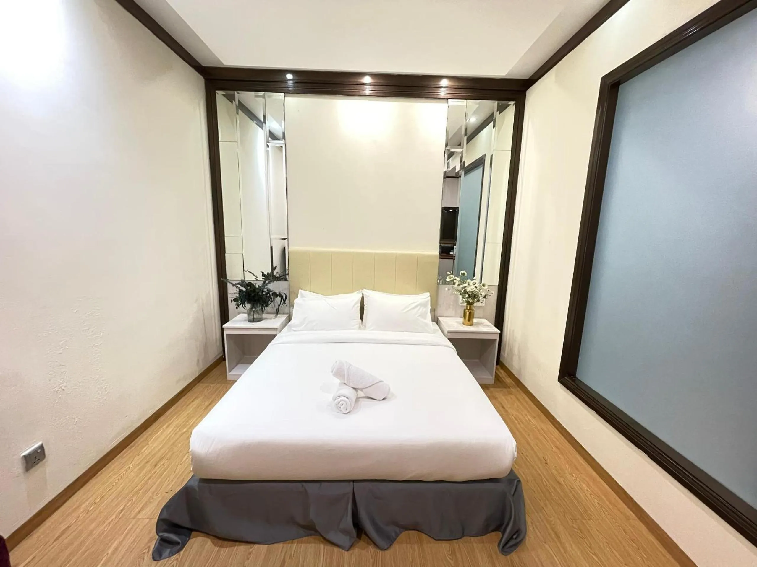 Bed in Kingston Hotel - Jalan Tuanku Abdul Rahman