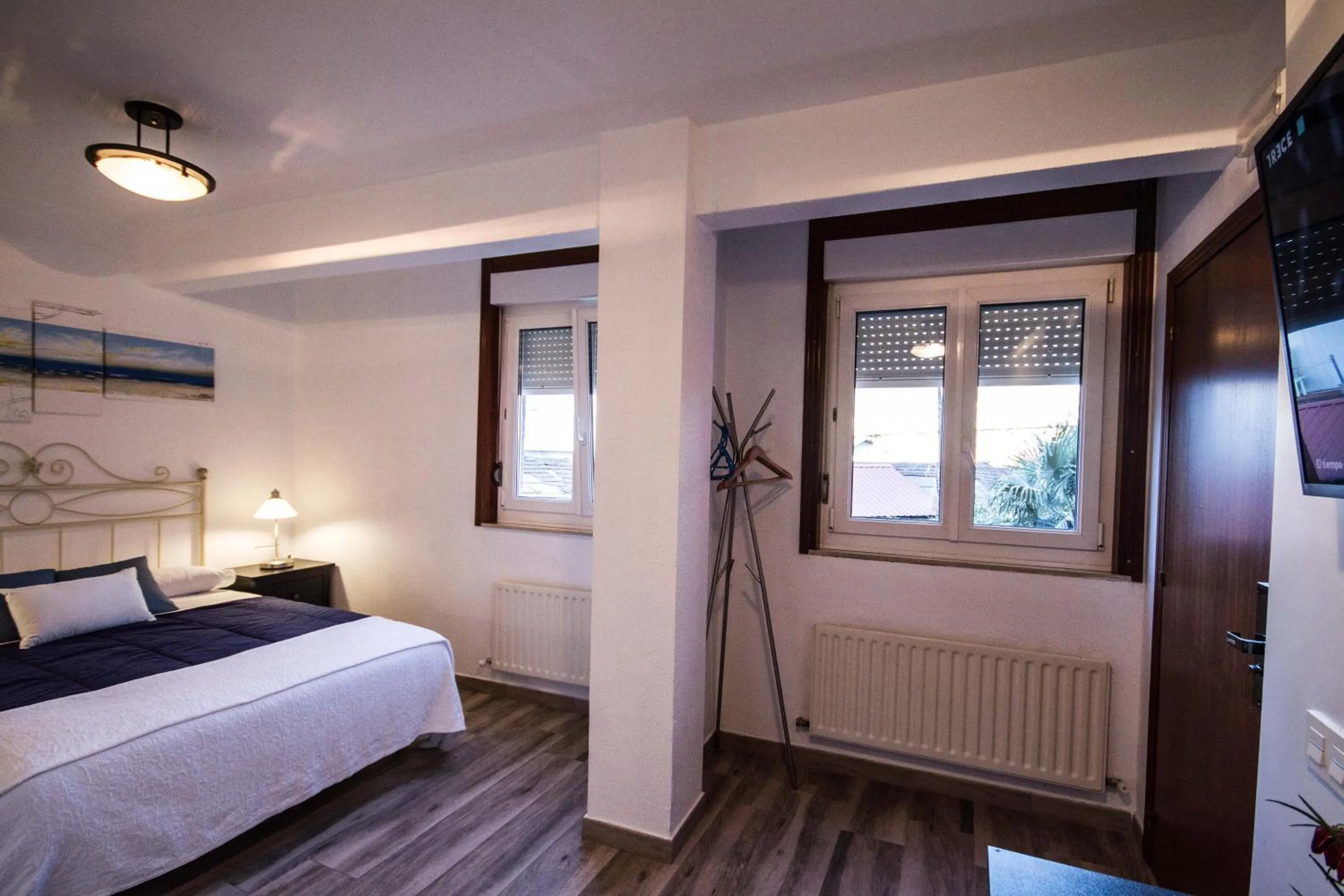 Photo of the whole room, Bed in Hotel Ria de Bilbao