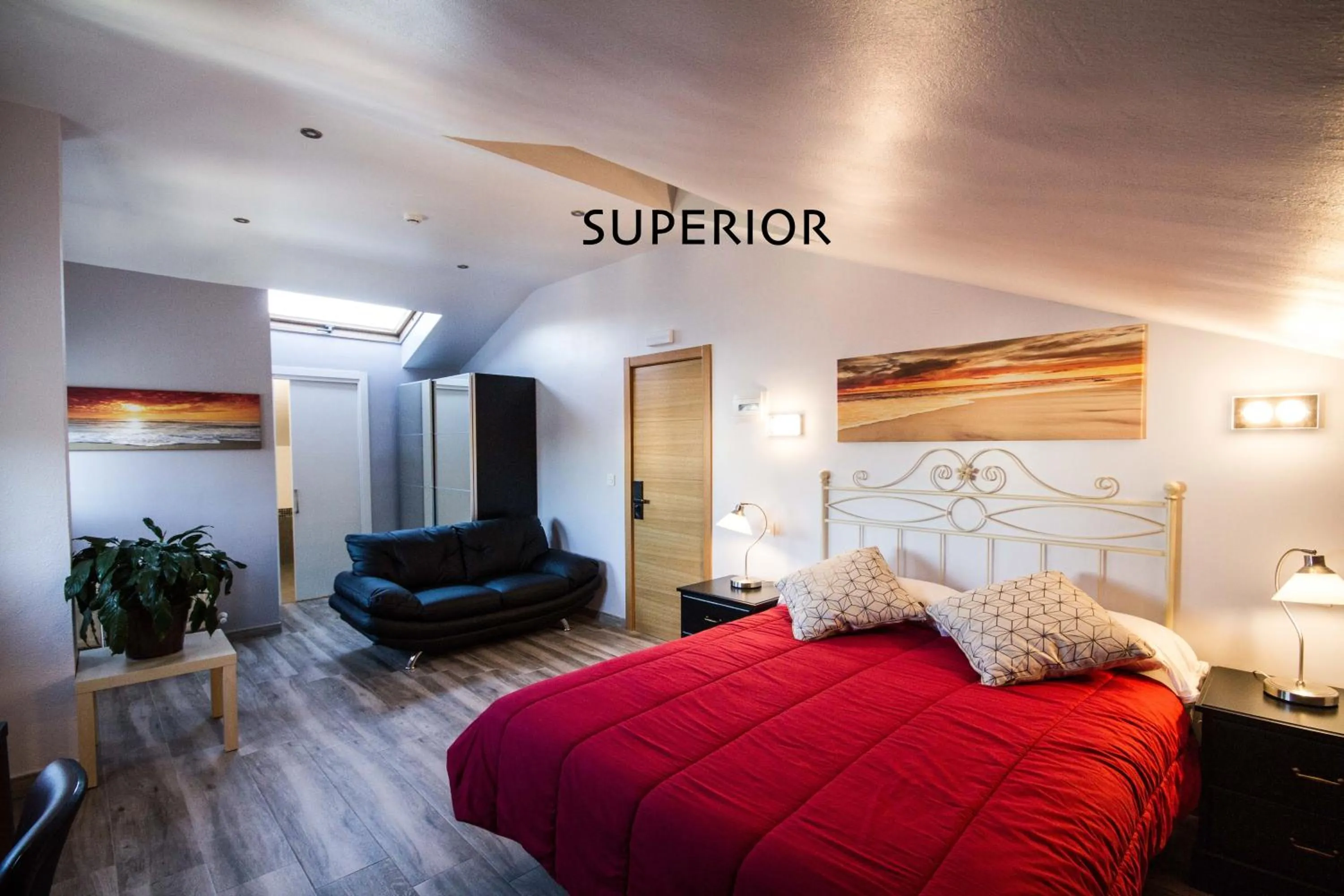 Photo of the whole room, Bed in Hotel Ria de Bilbao