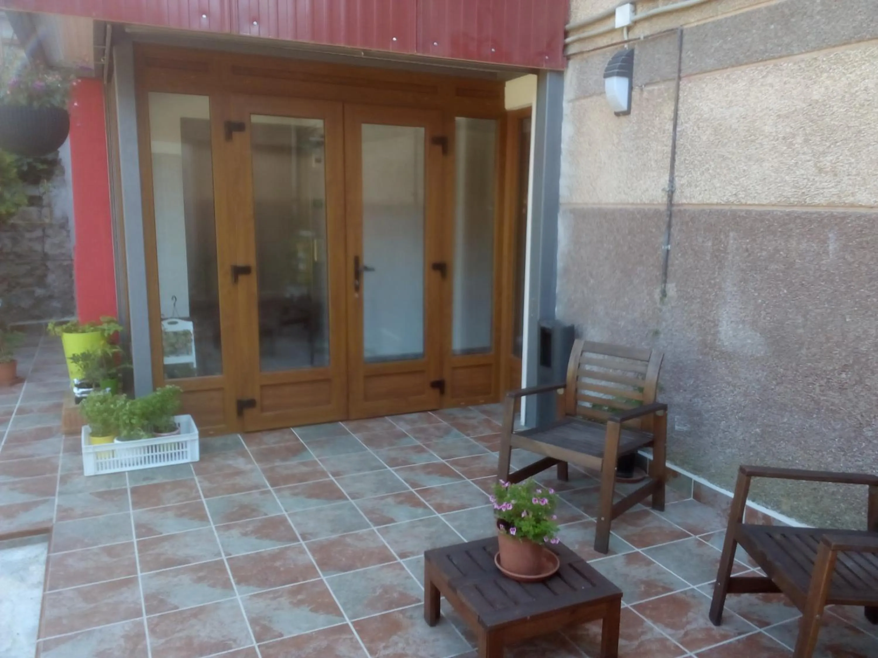 Garden in Hotel Ria de Bilbao