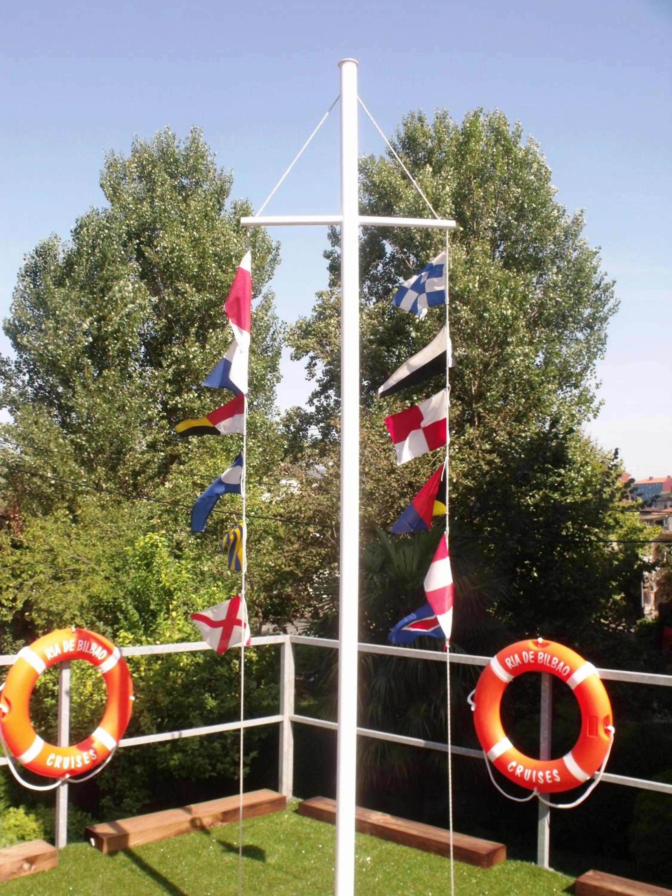 Solarium in Hotel Ria de Bilbao