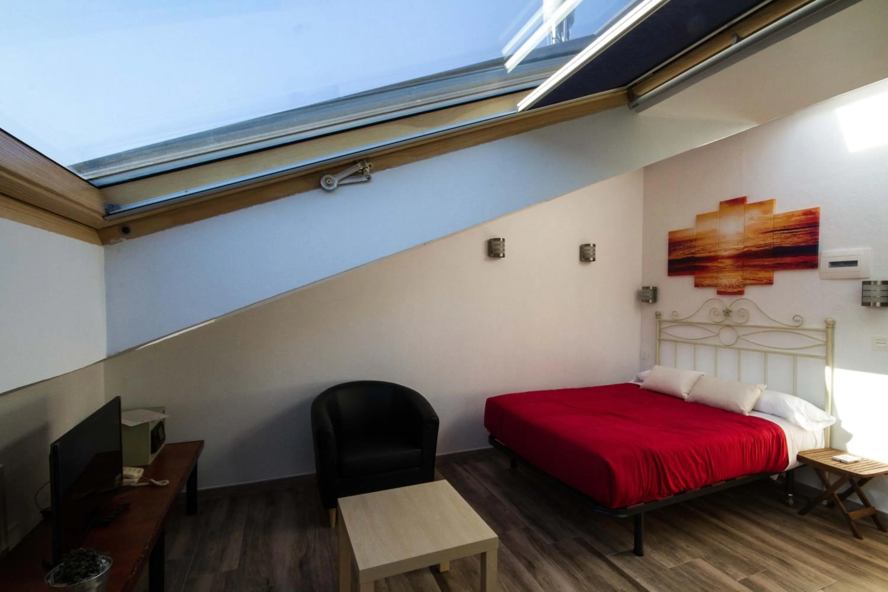 Decorative detail, Bed in Hotel Ria de Bilbao