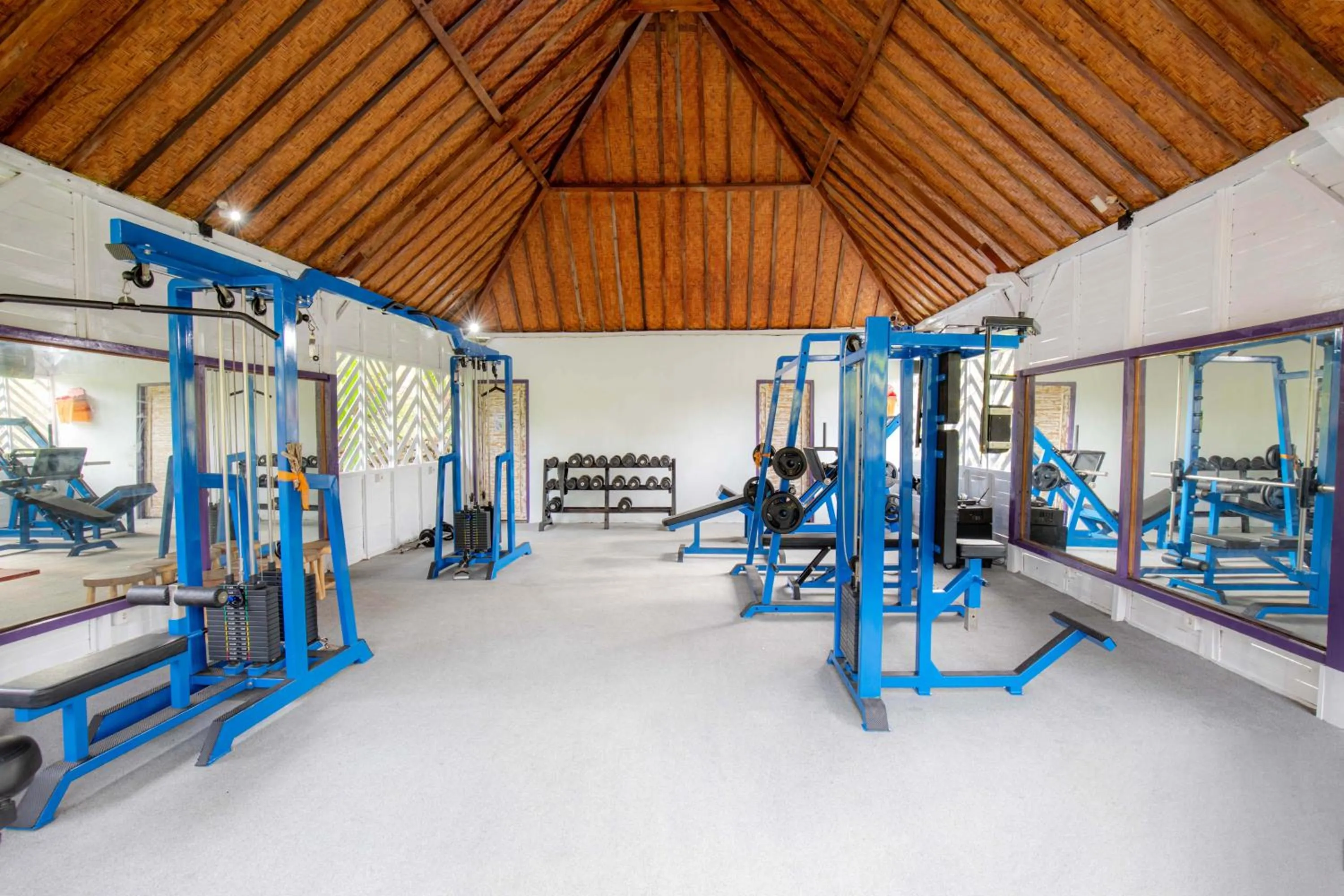 Fitness centre/facilities in The Kleep Jungle Resort