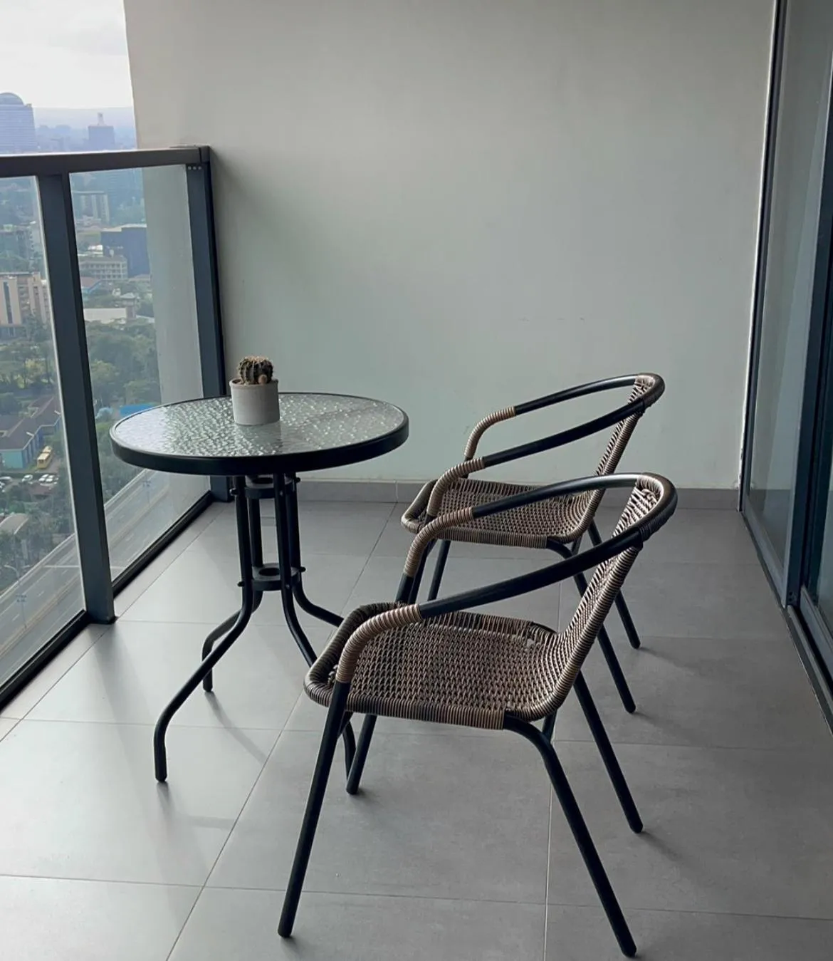 Balcony/Terrace in Pan Pacific Serviced Suites Nairobi