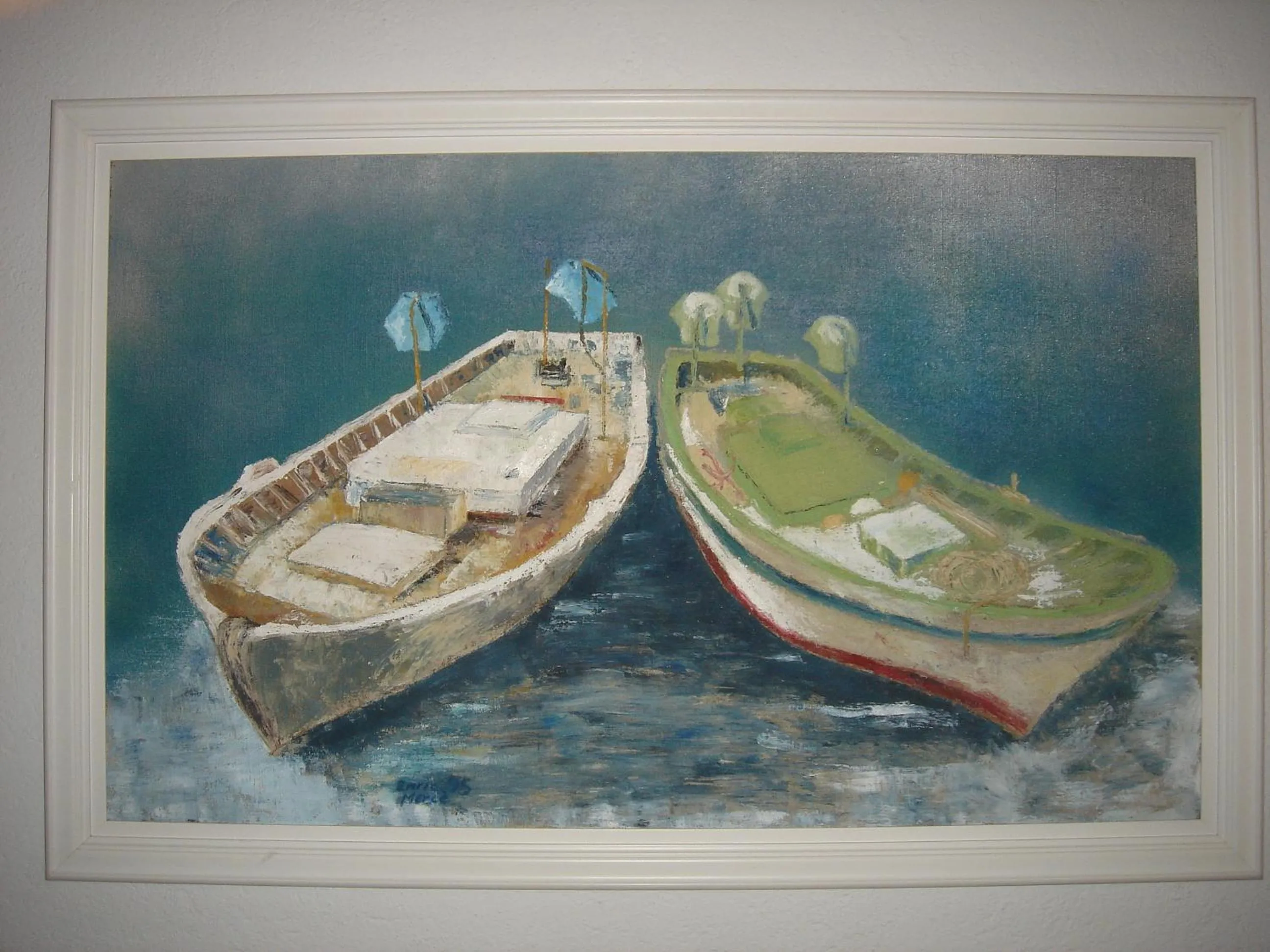 Decorative detail in Hostal ROM Familiar