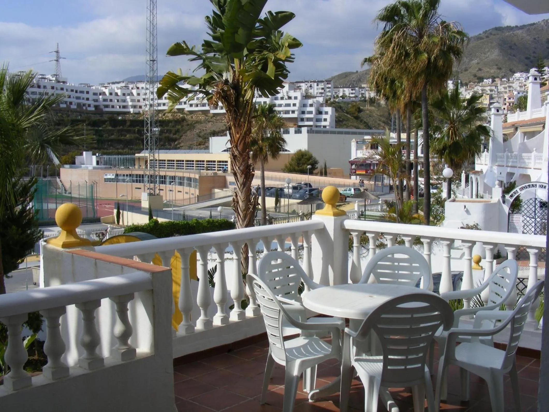 Balcony/Terrace in Apartamentos Las Rosas de Capistrano