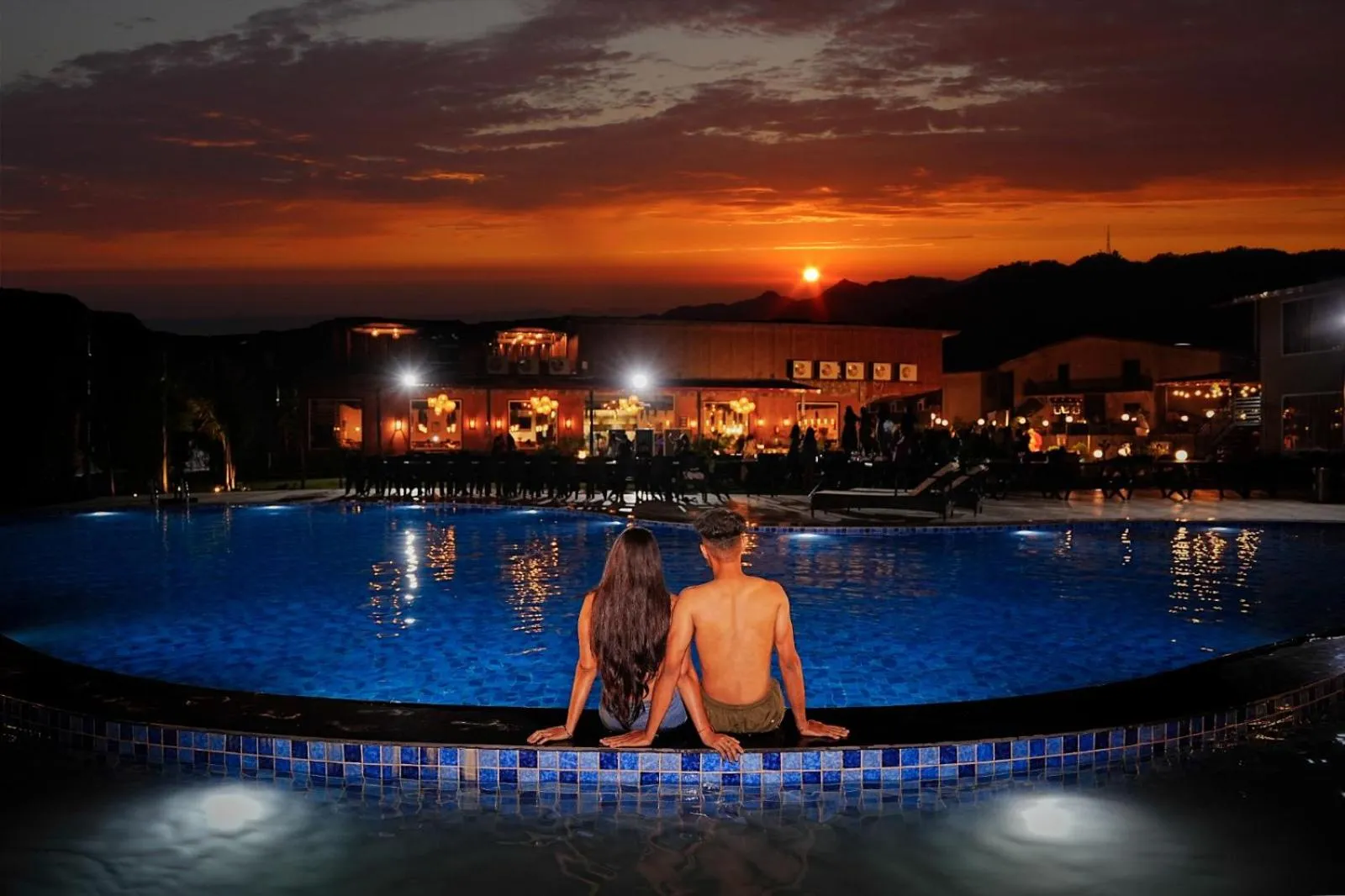 Swimming pool in ANANTUM GATEWAY RESORTS