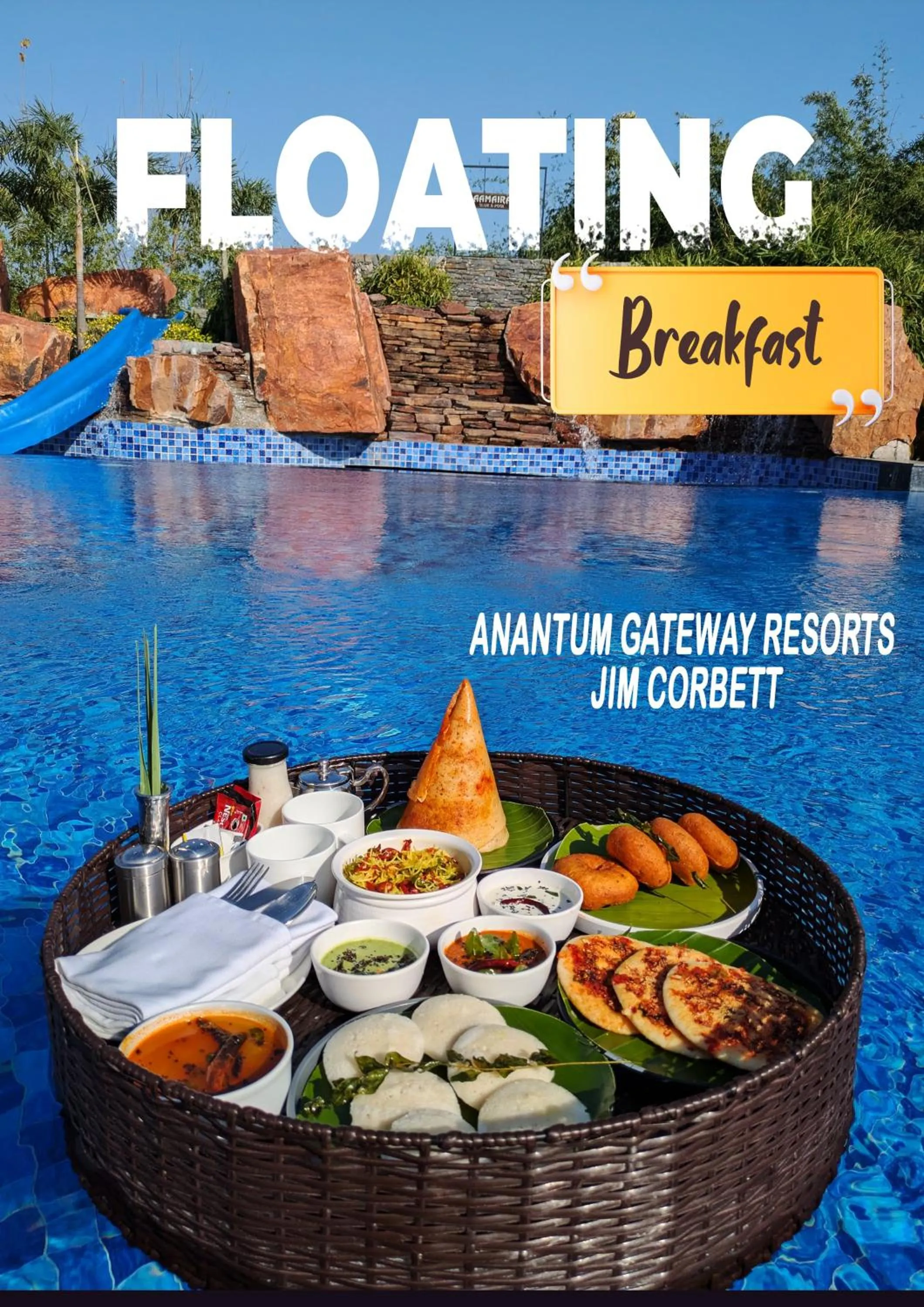 Food and drinks in ANANTUM GATEWAY RESORTS