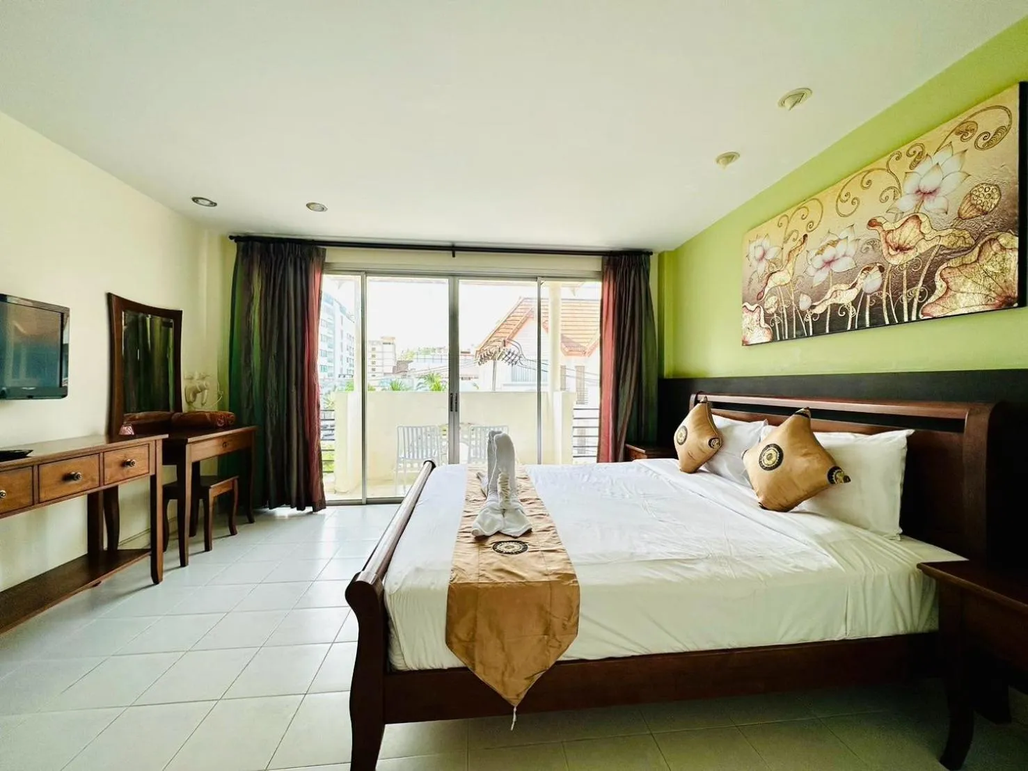 Bed in Sea Boss Homestay