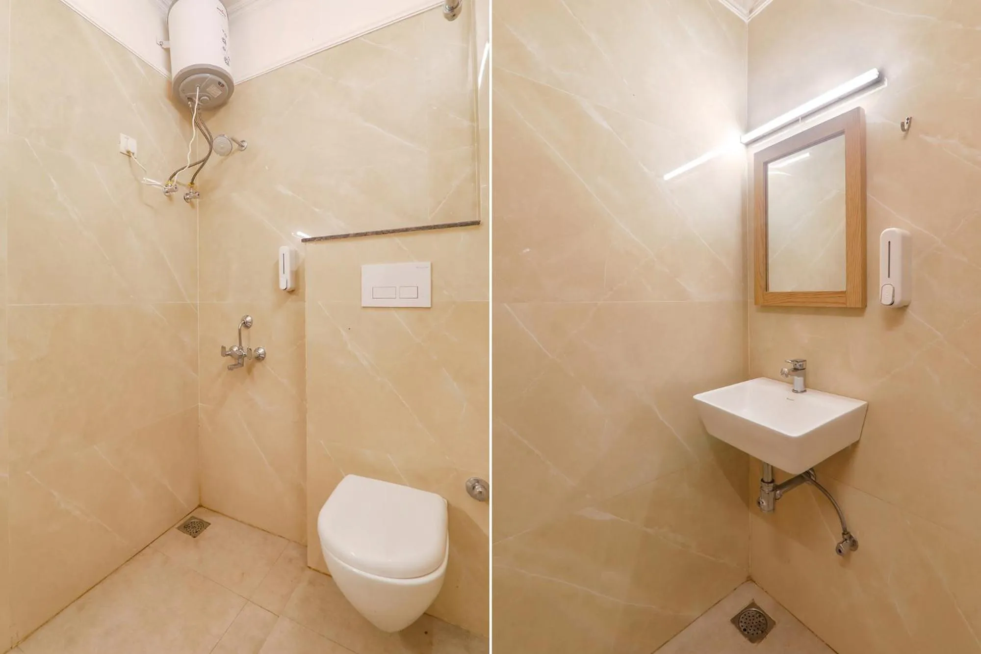 Bathroom in FabHotel Raghubar Kripa