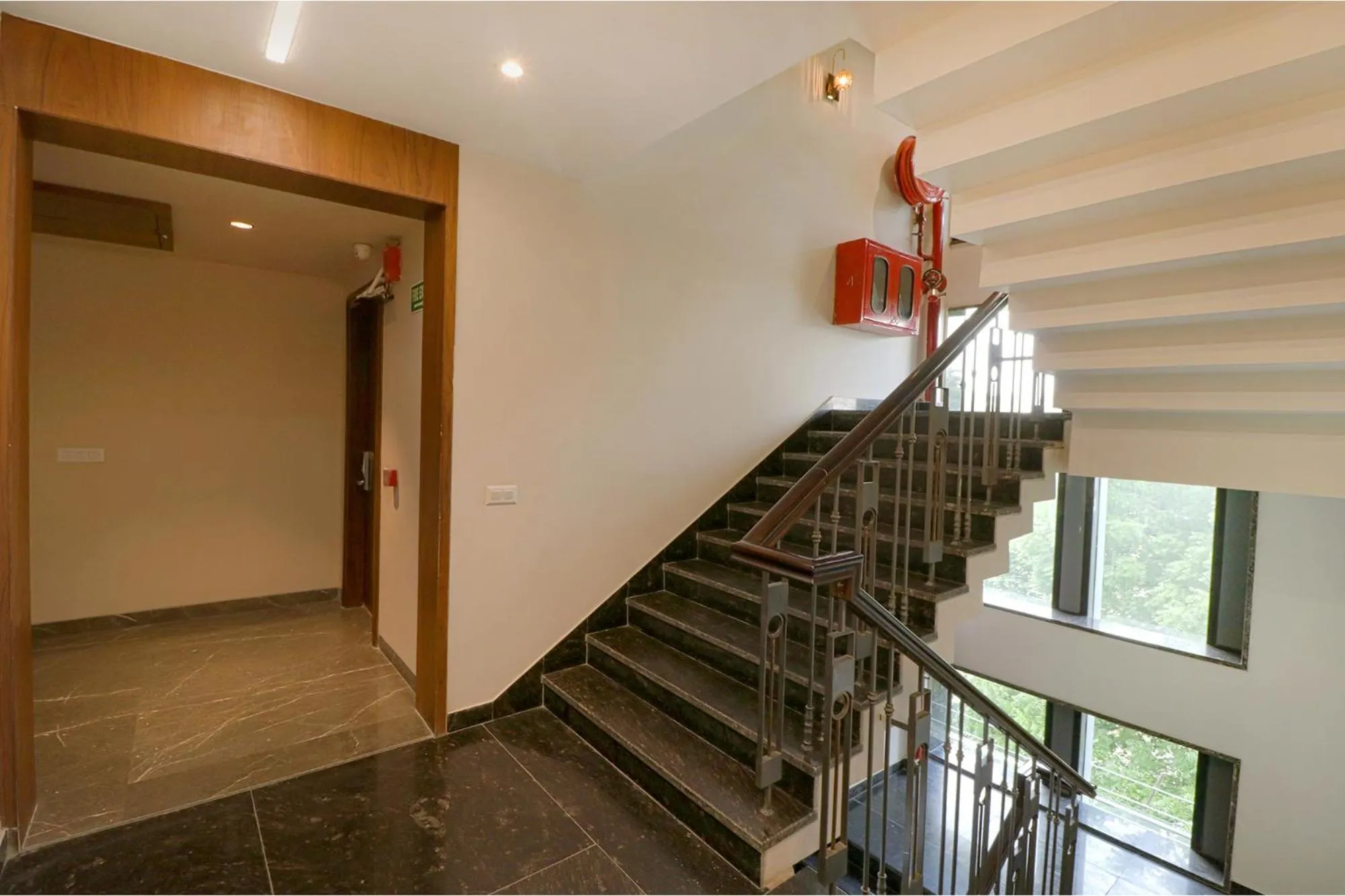 Lobby or reception in FabHotel Prime Shanit