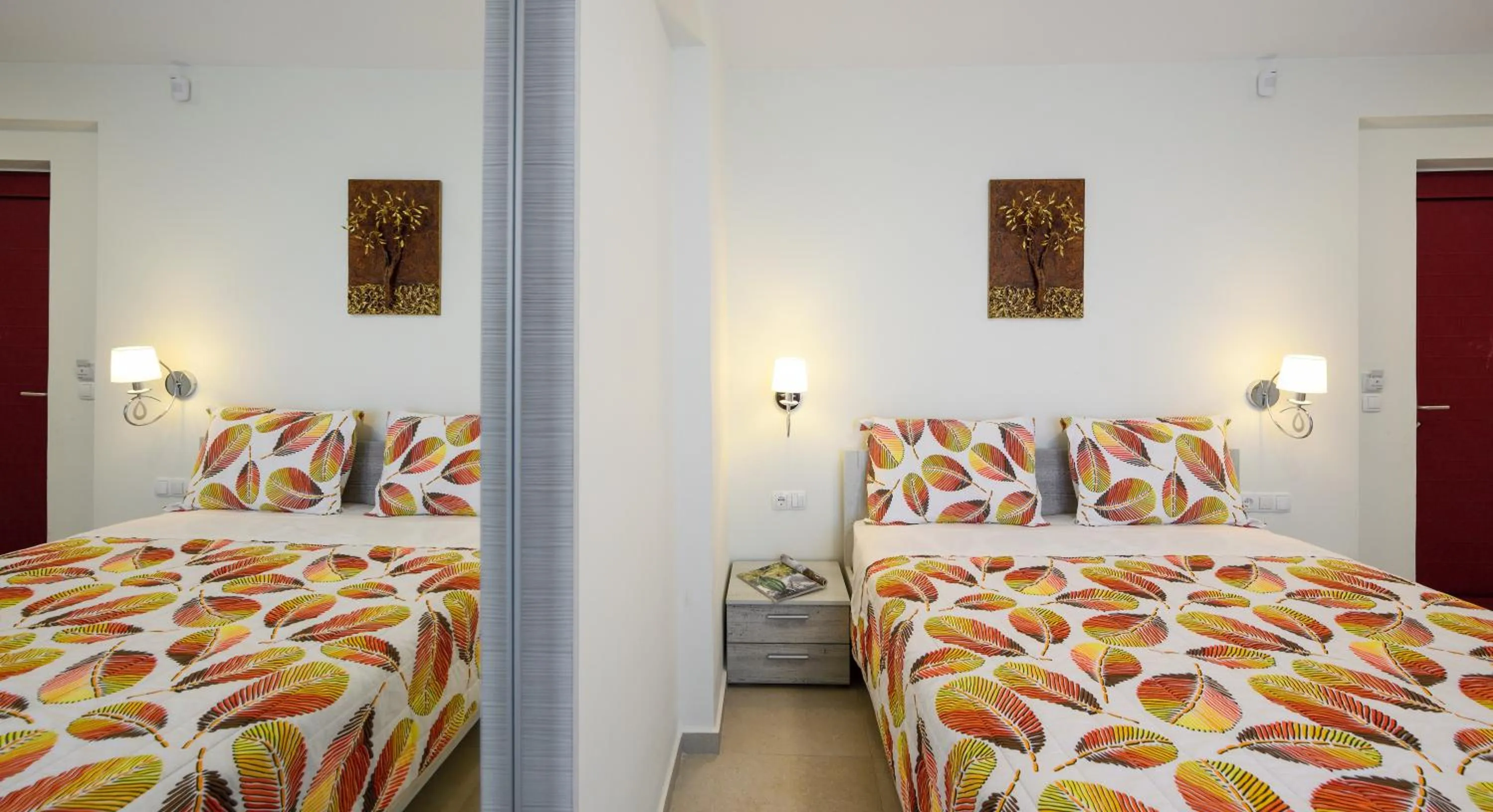 Bed in Elpiniki Luxury Rooms