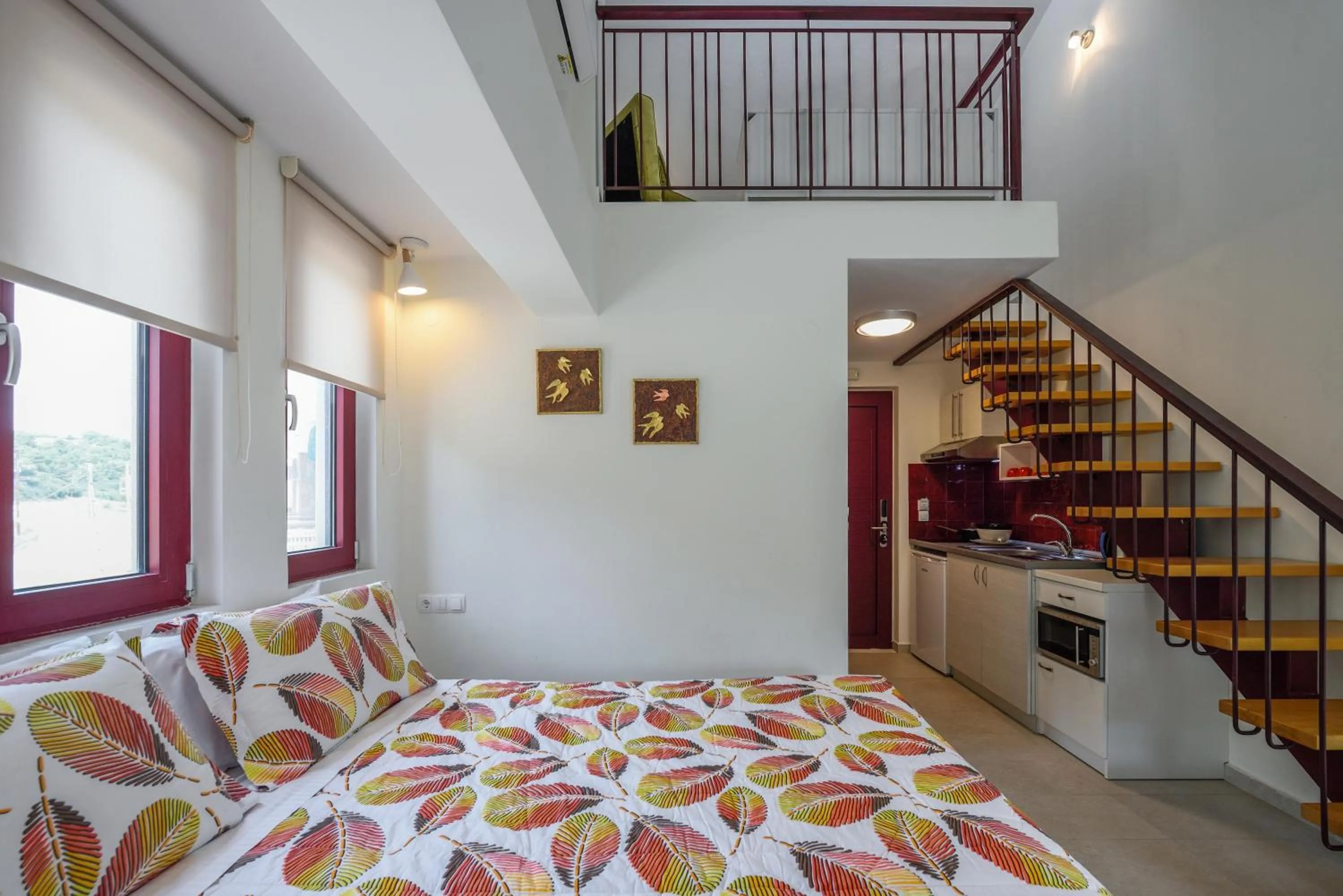 Bed in Elpiniki Luxury Rooms