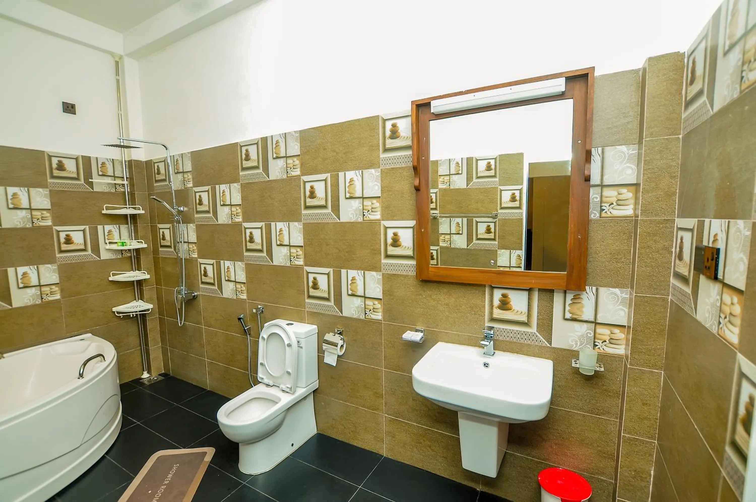 Bathroom in Sachinro Hotel Mirissa