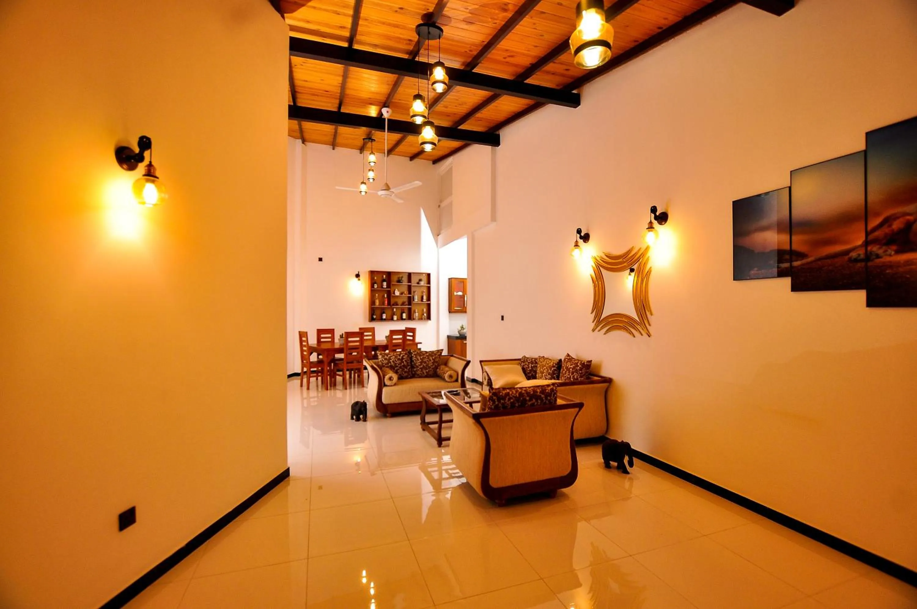 Living room in Sachinro Hotel Mirissa