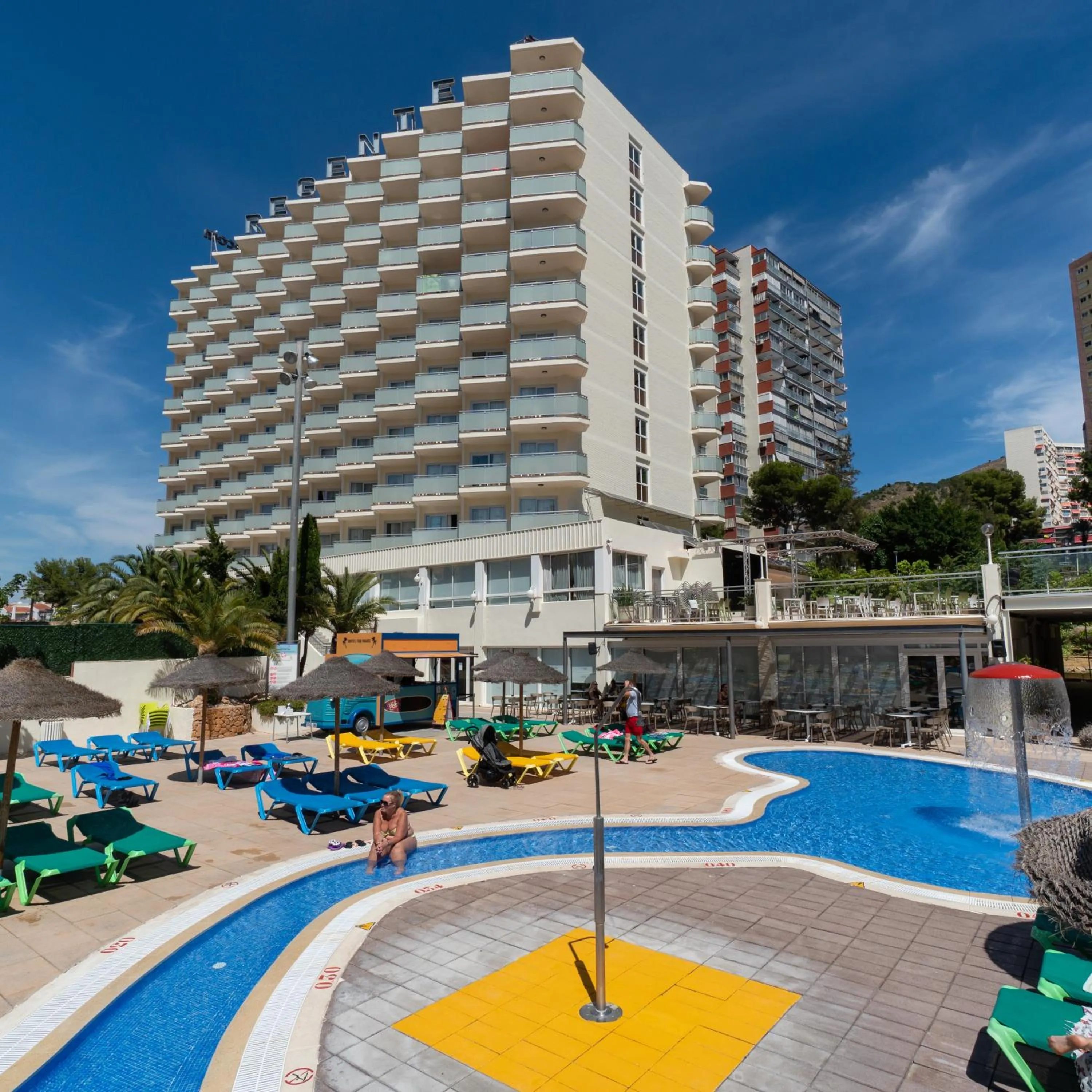 Property building in Medplaya Hotel Regente