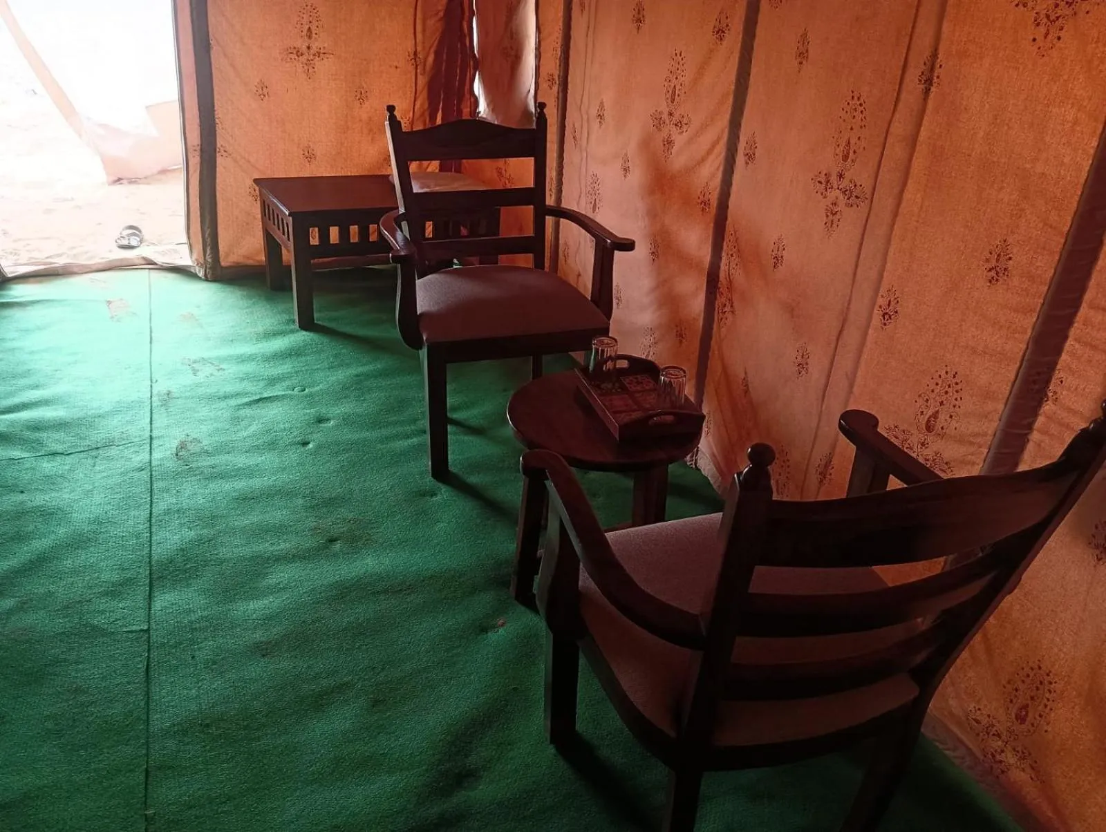 Living room in Bikaner Desert Camp and Resort