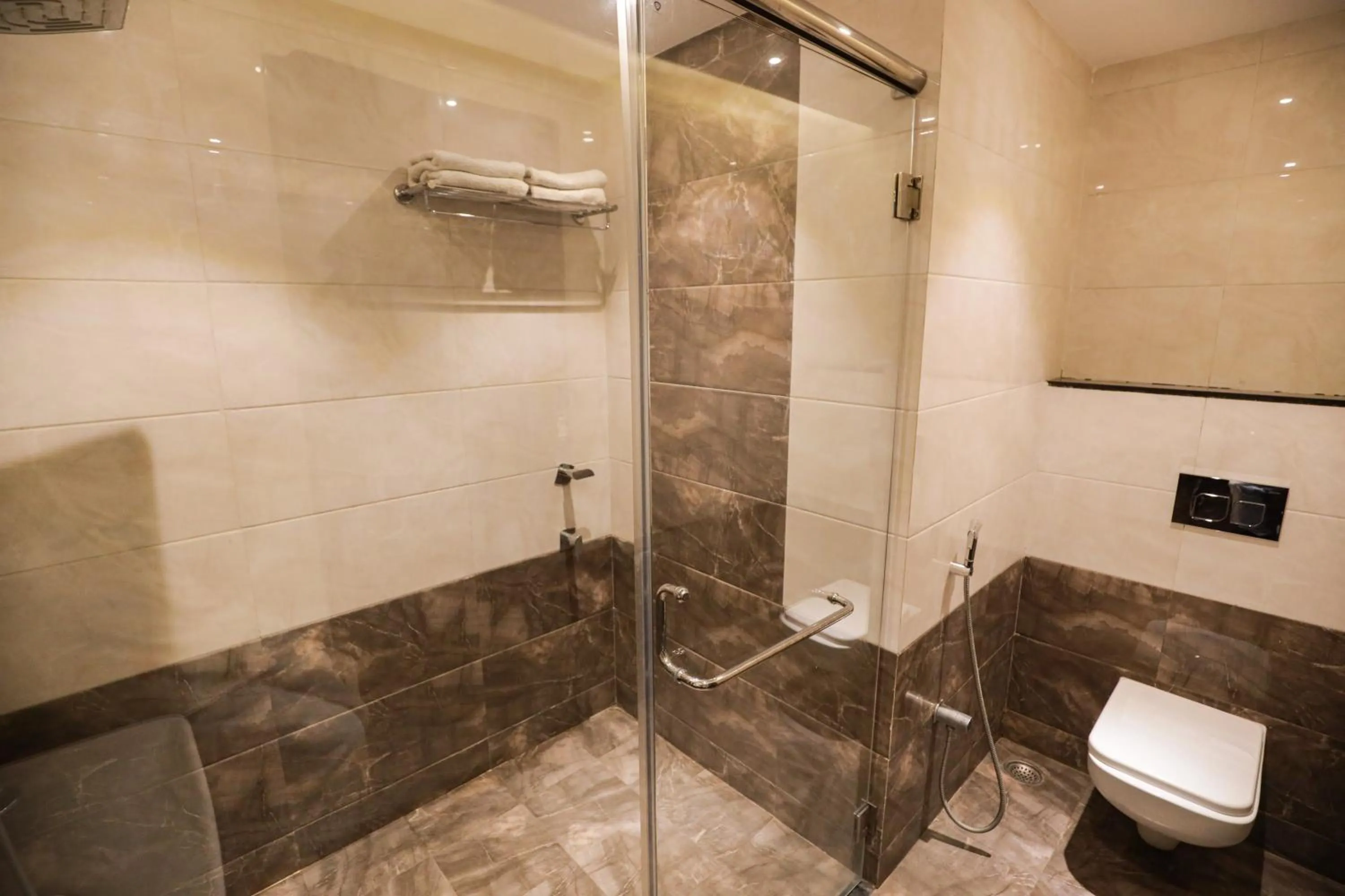 Bathroom in Hotel Atithi, Aurangabad