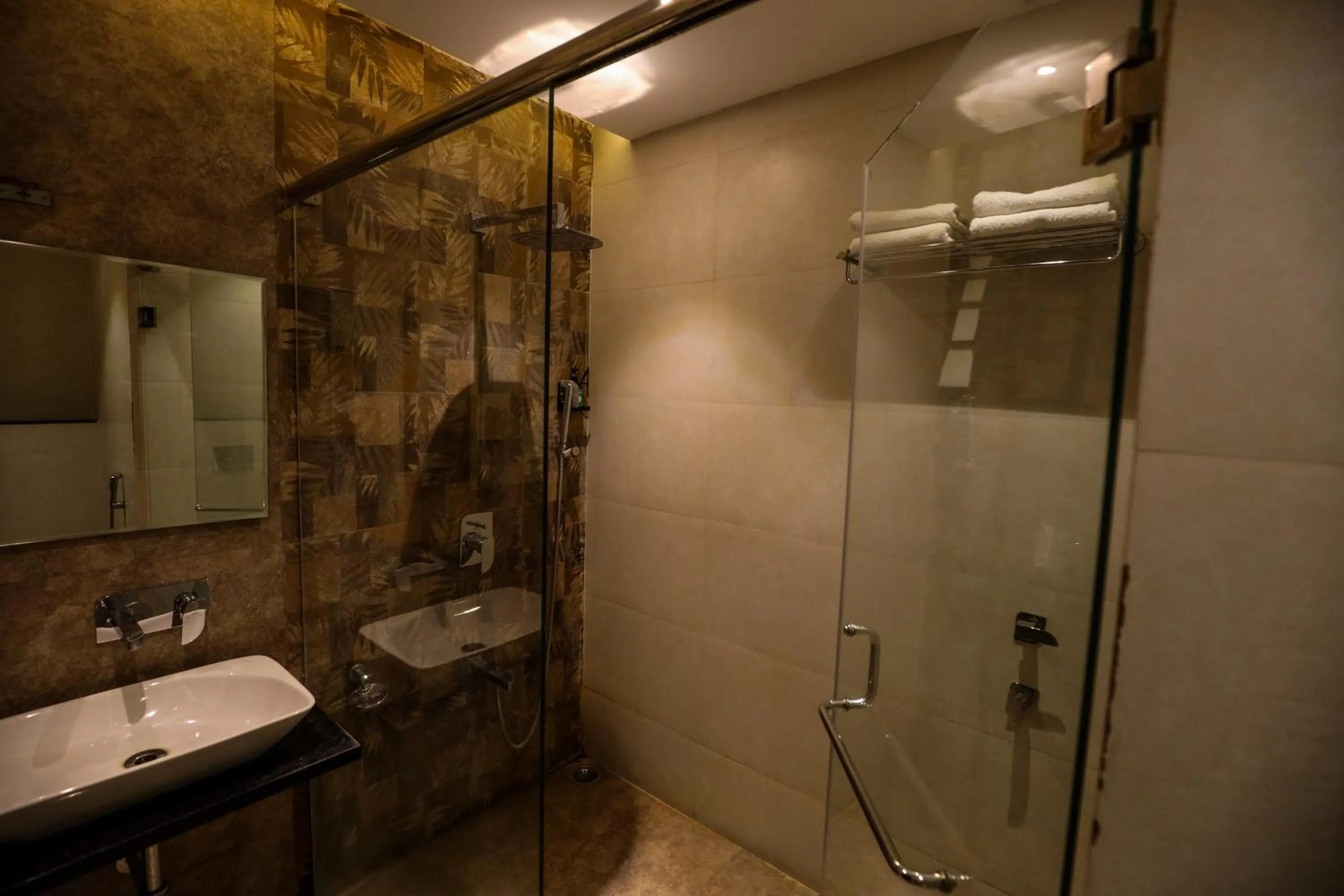 Bathroom in Hotel Atithi, Aurangabad