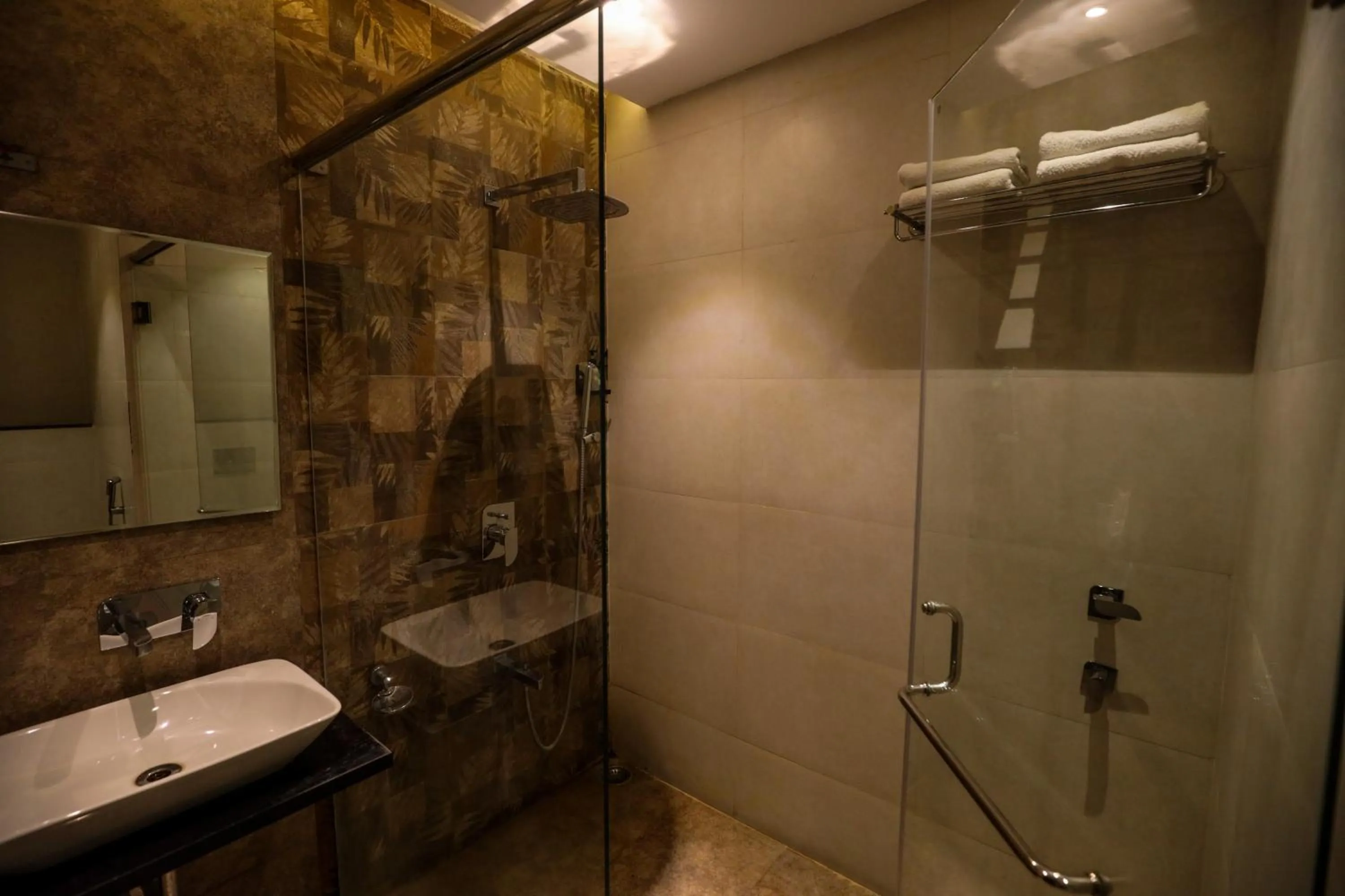 Bathroom in Hotel Atithi, Aurangabad