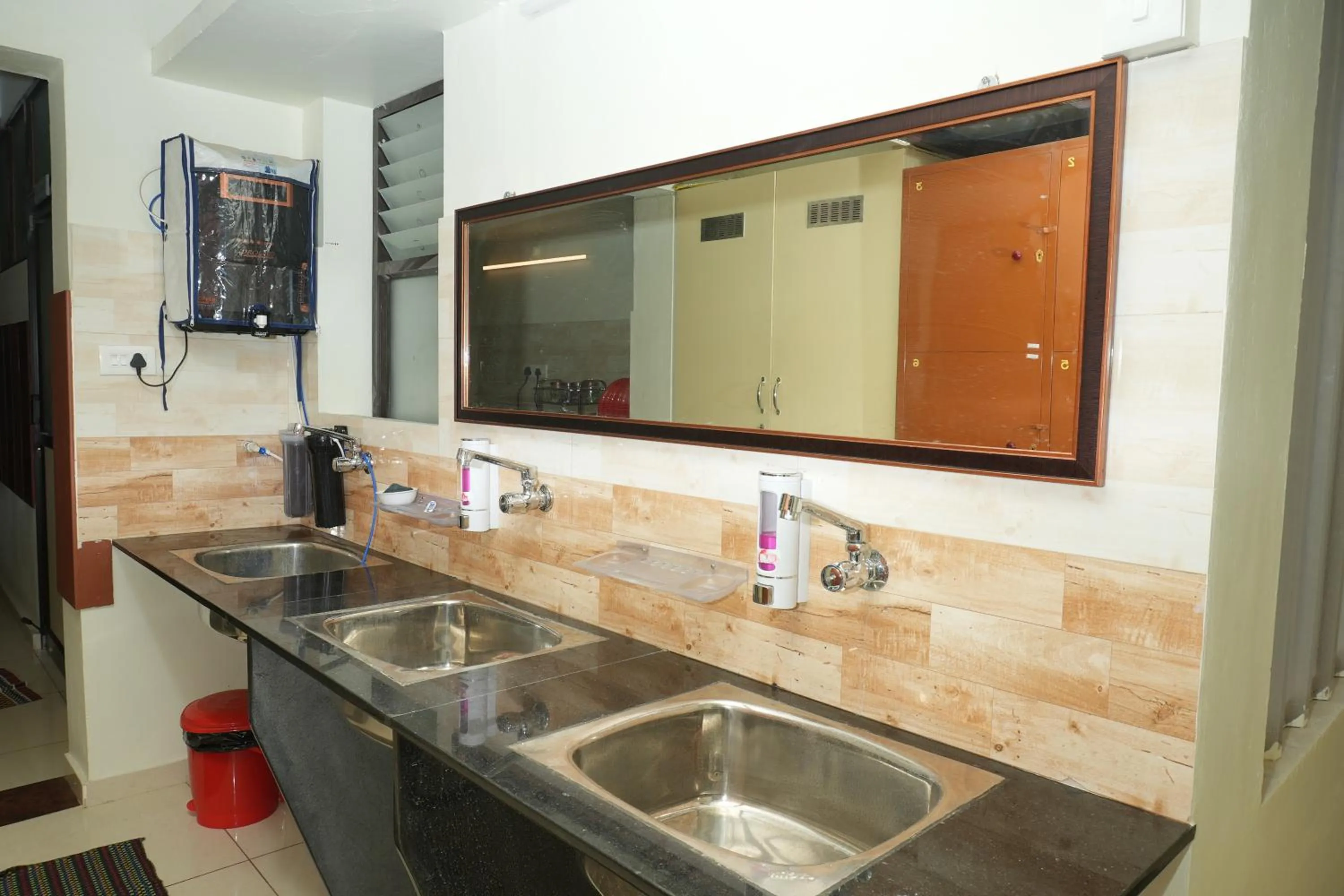 Bathroom in Bay Stays near white town