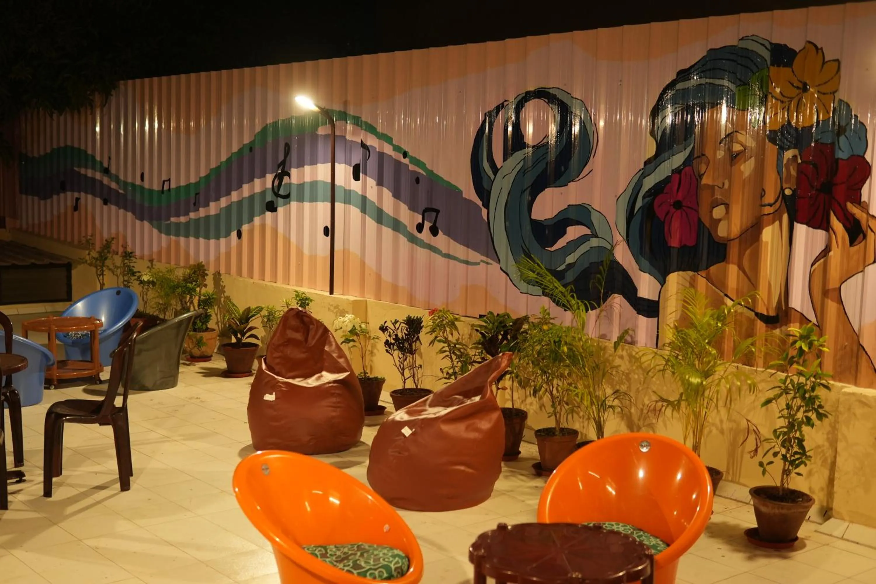 Balcony/Terrace in Bay Stays near white town