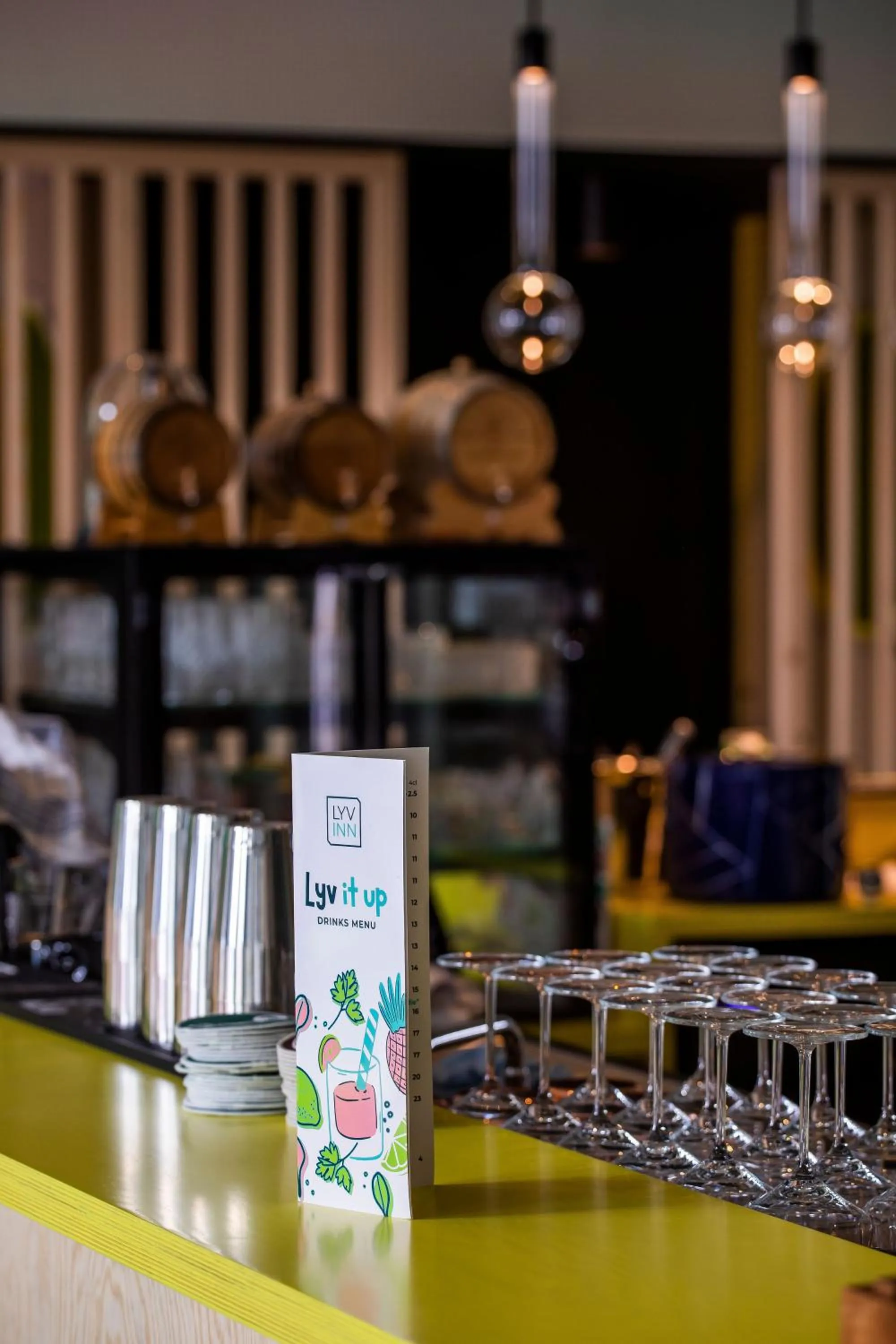 Lounge or bar in LyvInn Hotel Frankfurt