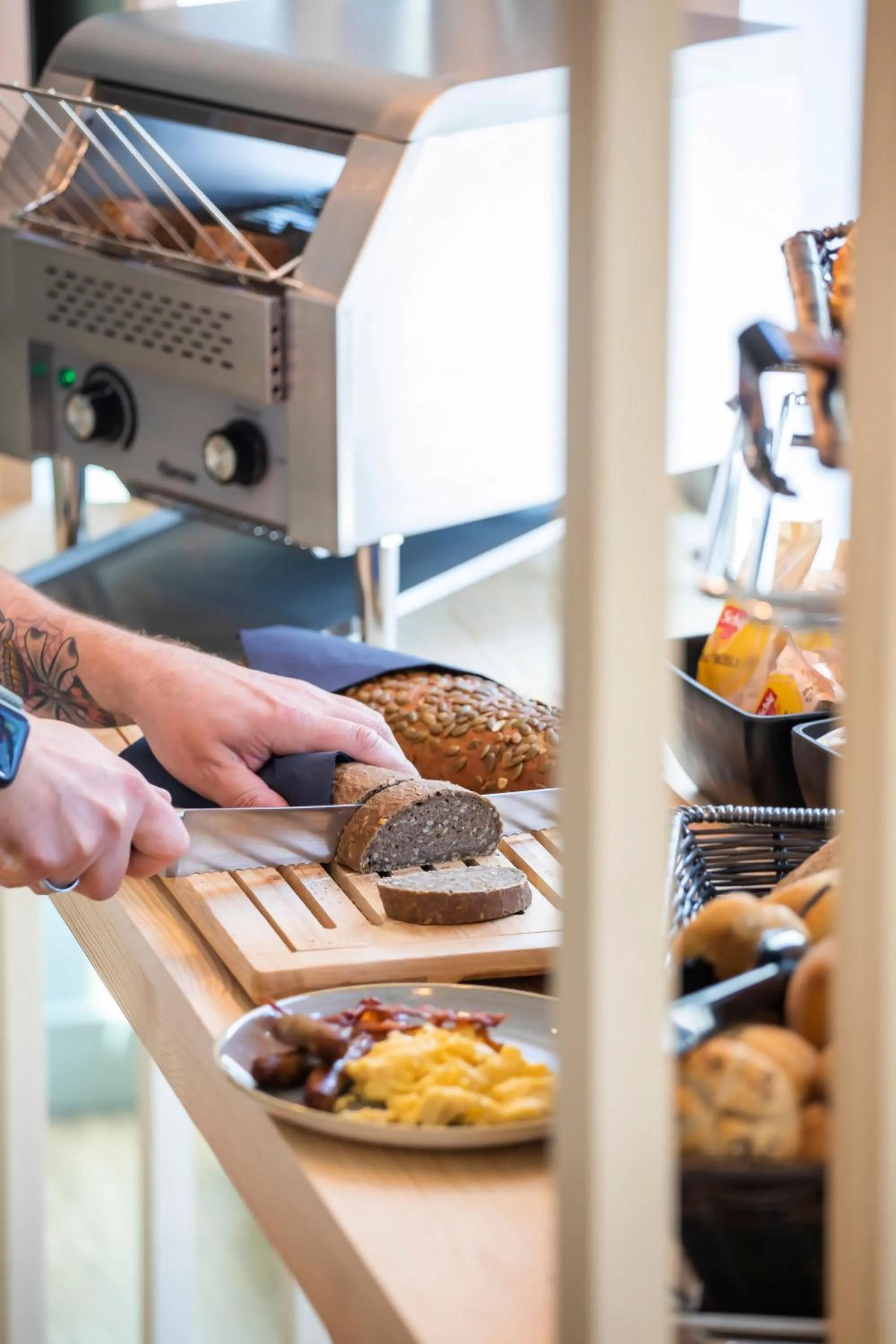 Breakfast in LyvInn Hotel Frankfurt