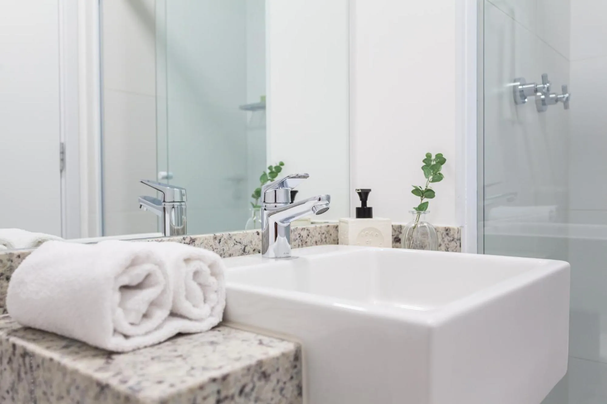 Shower in Charlie Brooklyn Studios