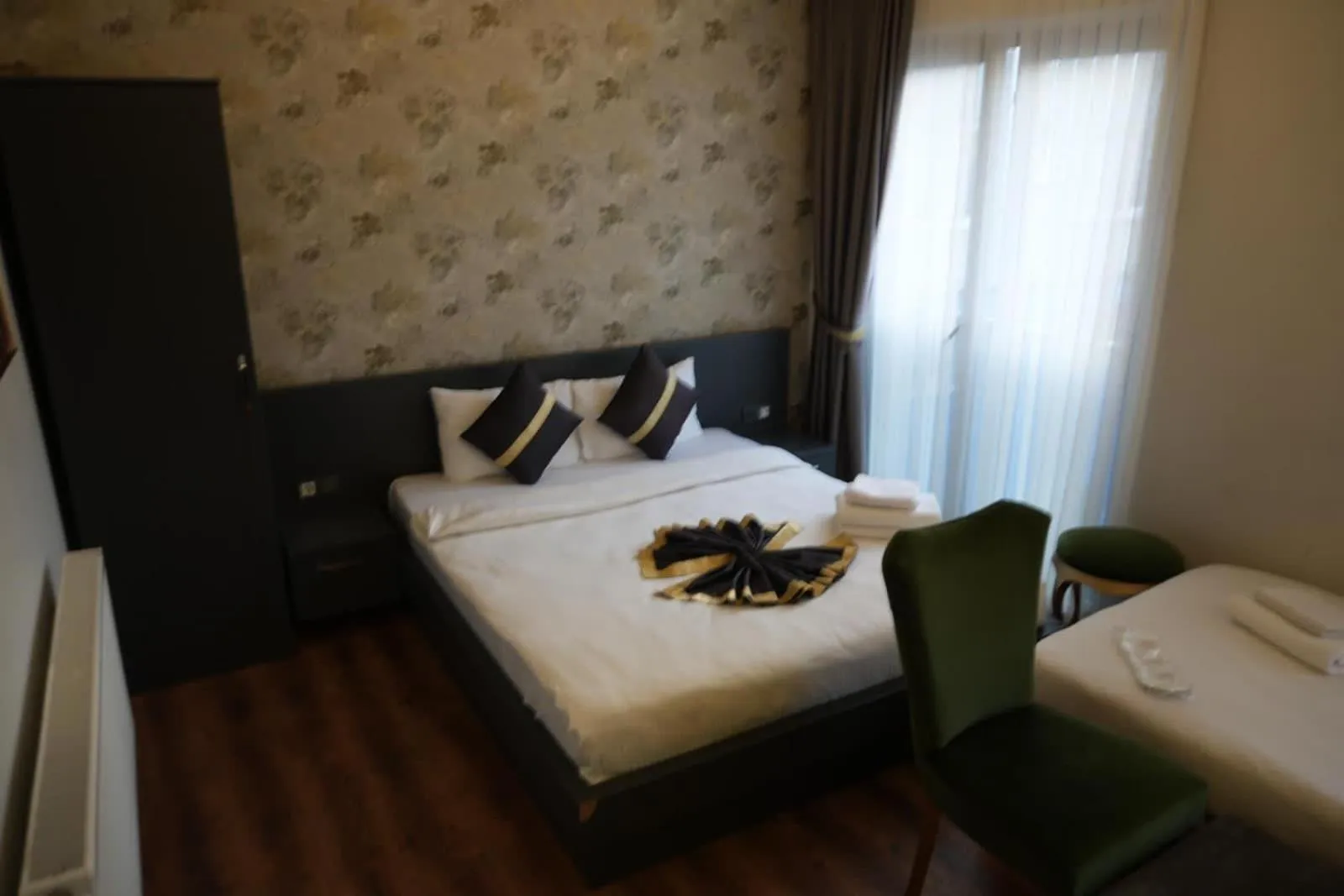 Bed in Aura Hotel Taksim