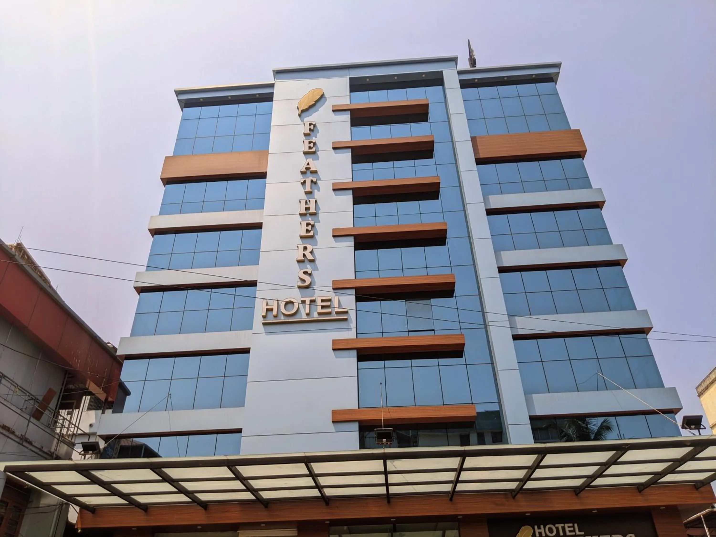 Property building in Hotel Feathers