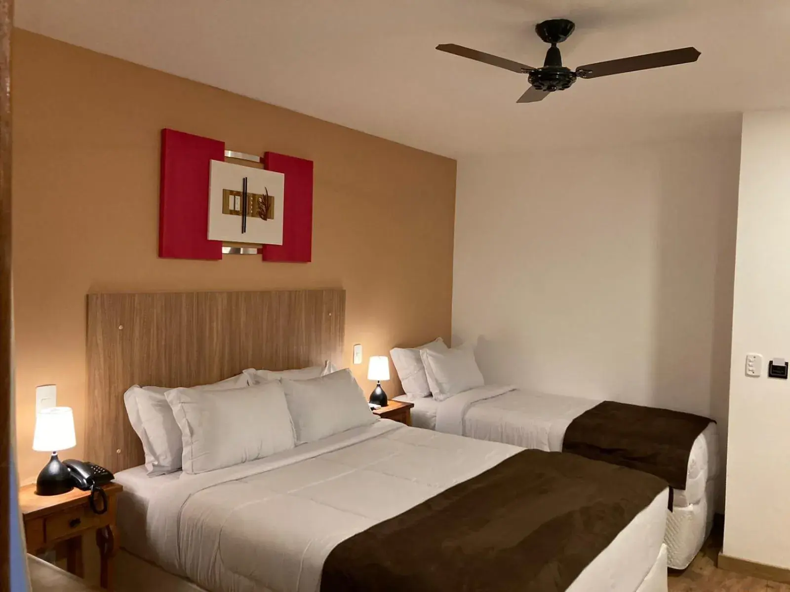 Triple Room with Mountain View in Pousada Renovo da Serra Triple Room with Mountain View in Pousada Renovo da Serra