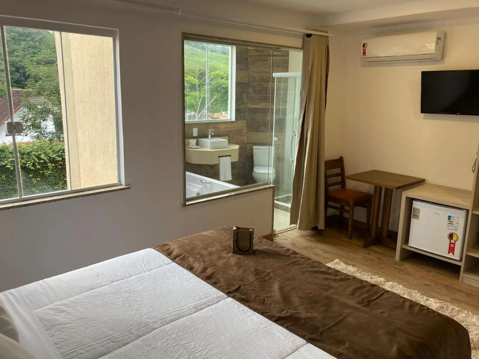 Bedroom, Bed in Pousada Renovo da Serra