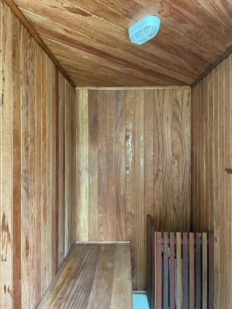 Sauna in Pousada Renovo da Serra