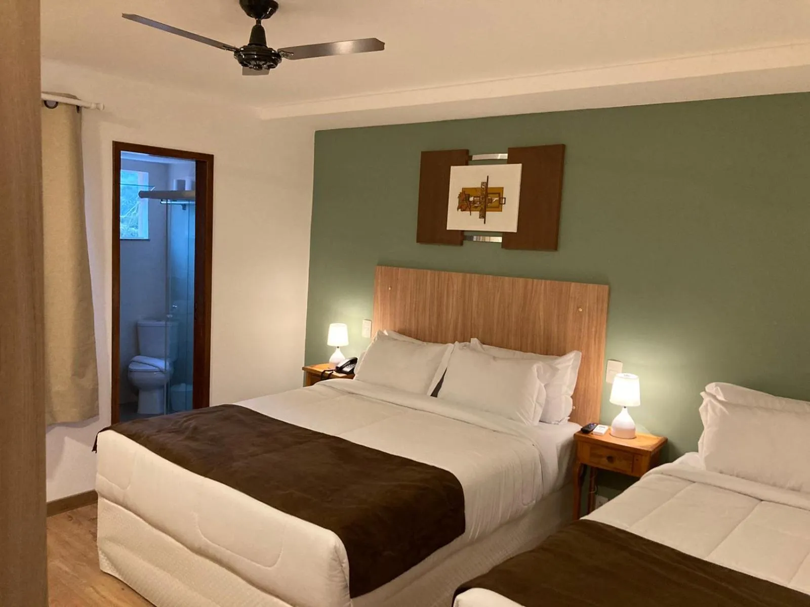 Bed in Pousada Renovo da Serra