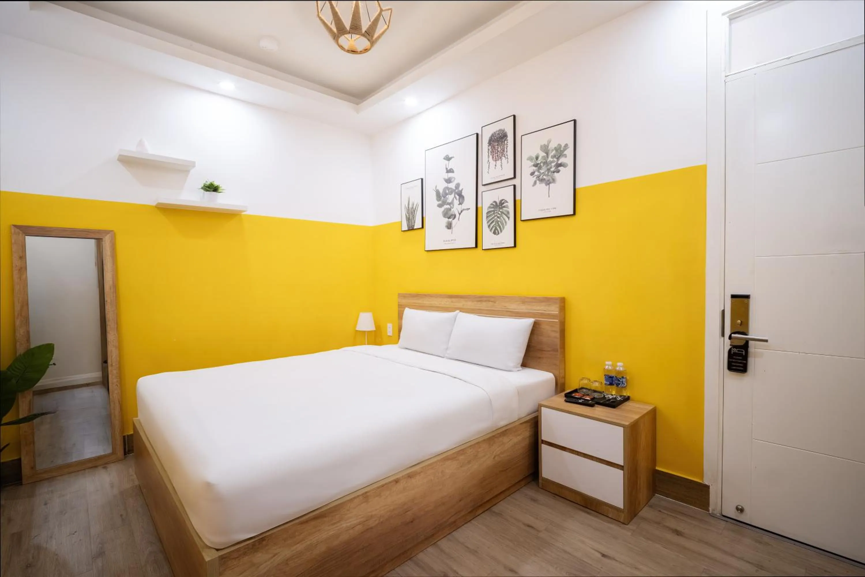 Bed in Dalat Blanc Hotel 2